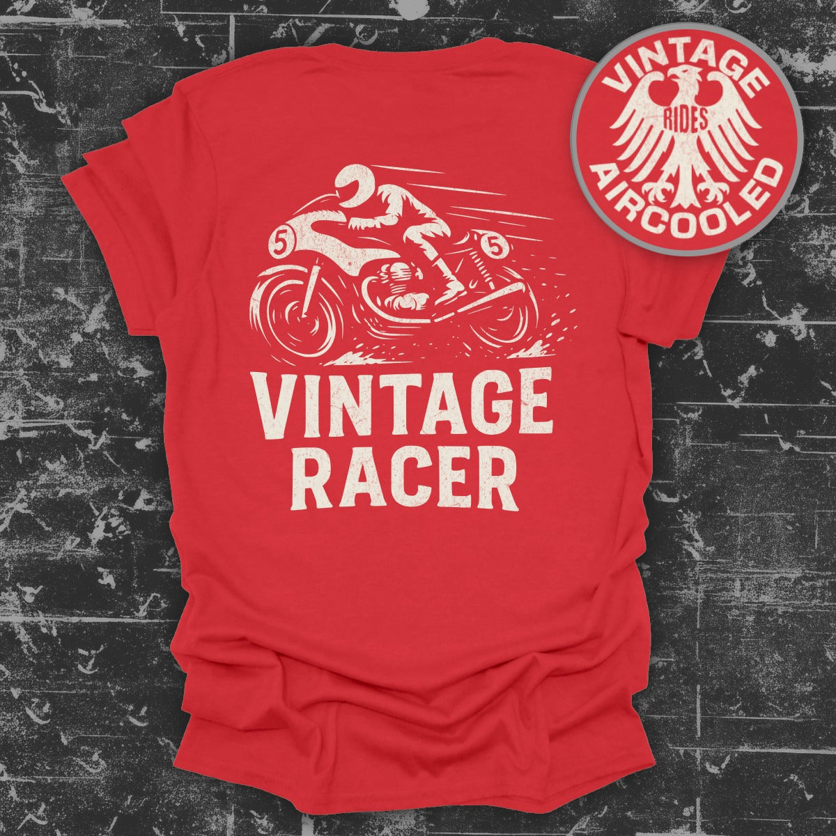 Vintage Racer Graphic Tee Motorcycle Apparel product