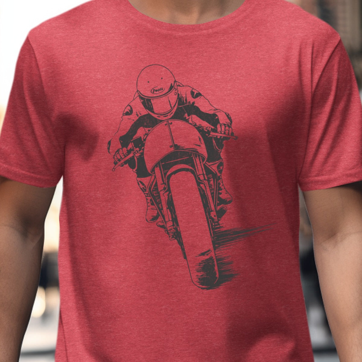 Motorcycle Racing Graphic Design T-Shirt product type