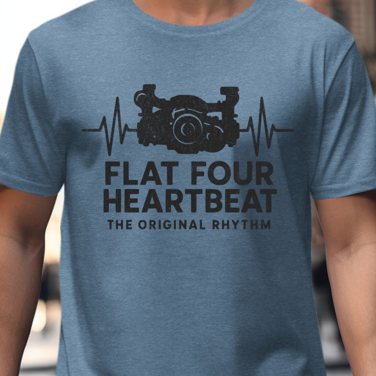 Flat Four Heartbeat The Original Rhythm T-Shirt product type