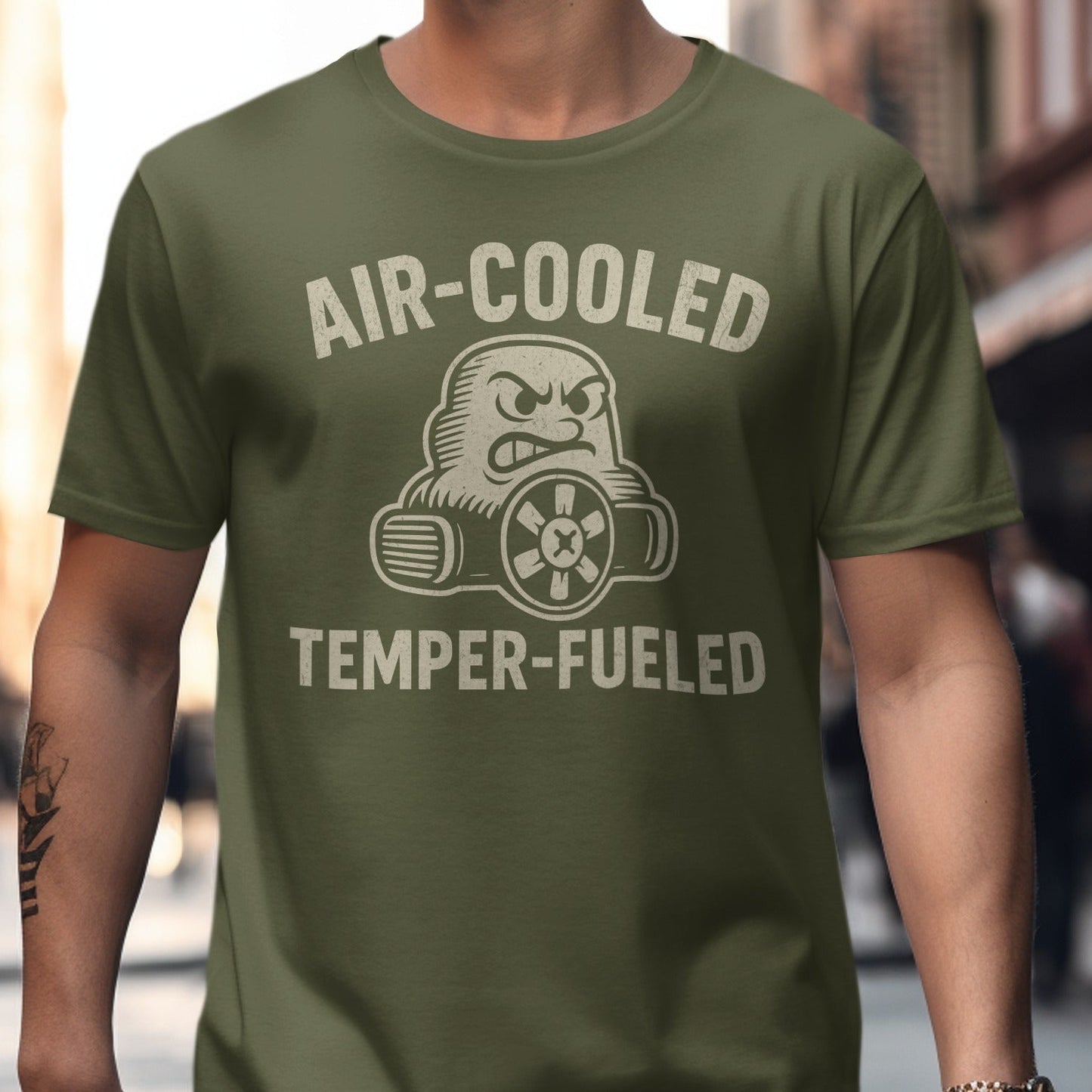 Air-Cooled Temper-Fueled Graphic T-Shirt product