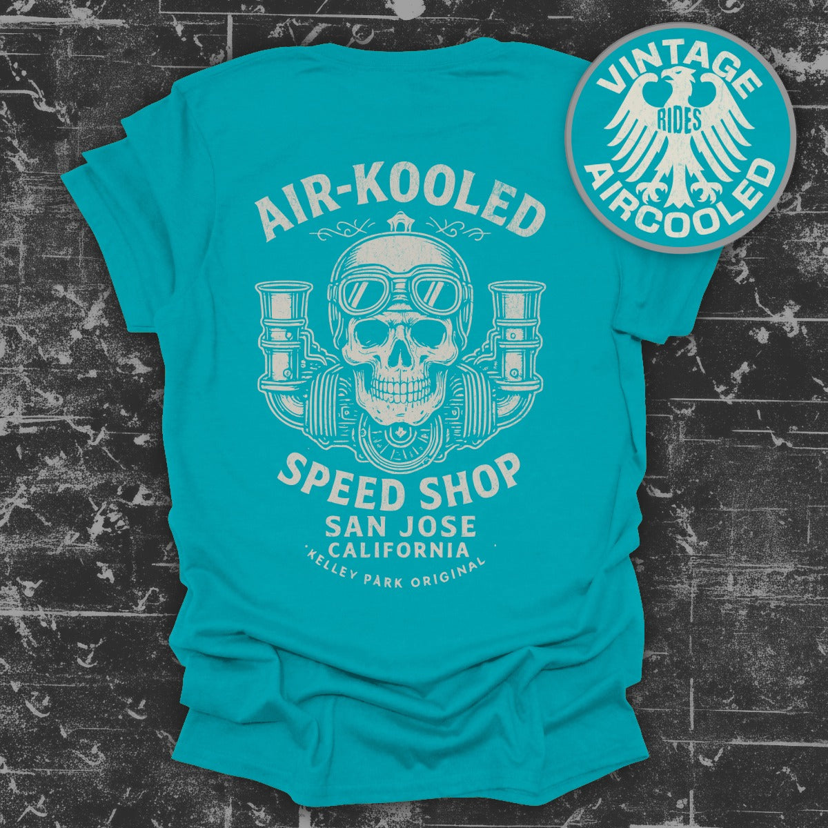 Air-Kooled Speed Shop Skull San Jose California product type