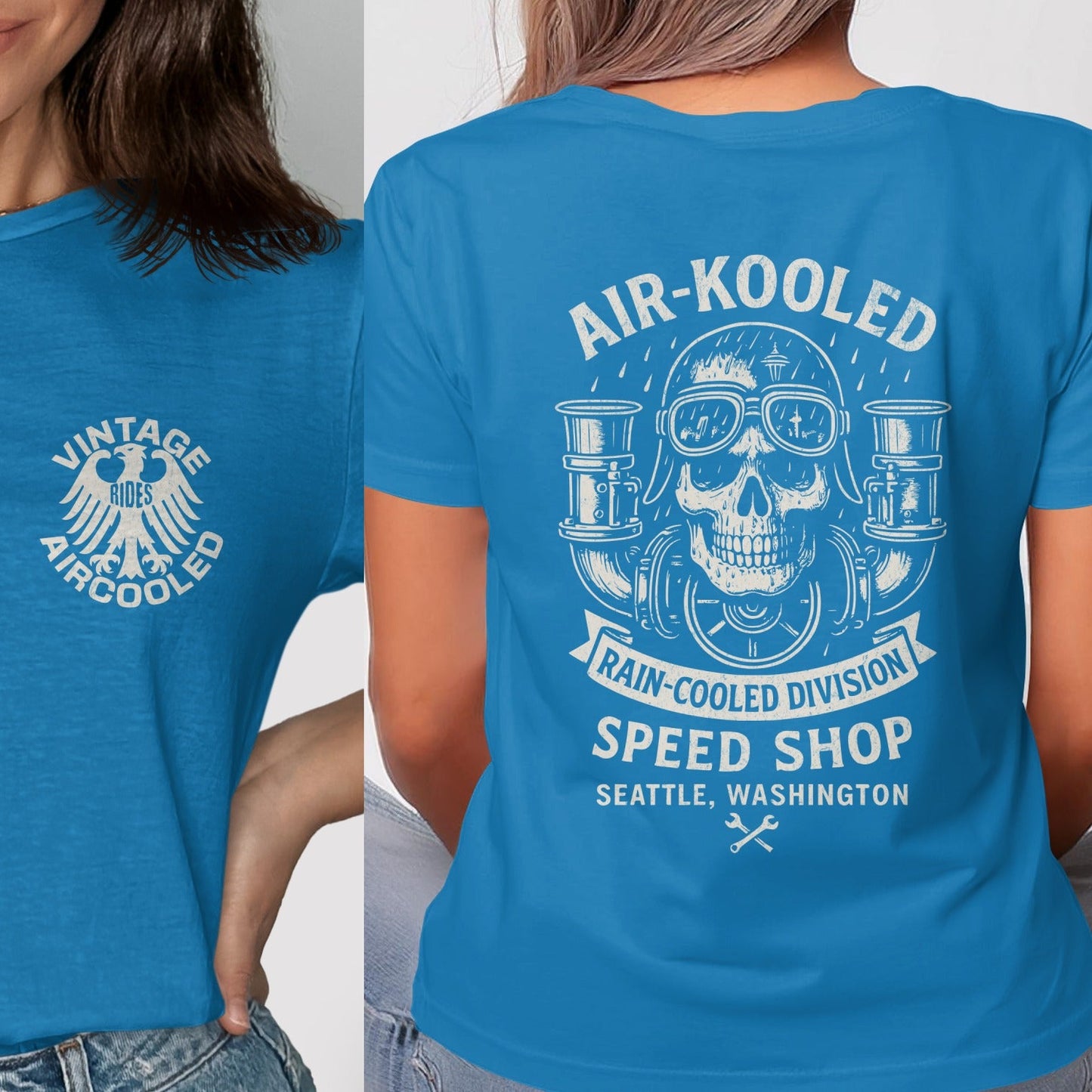 Vintage Air-Cooled Division Speed Shop T-shirt product