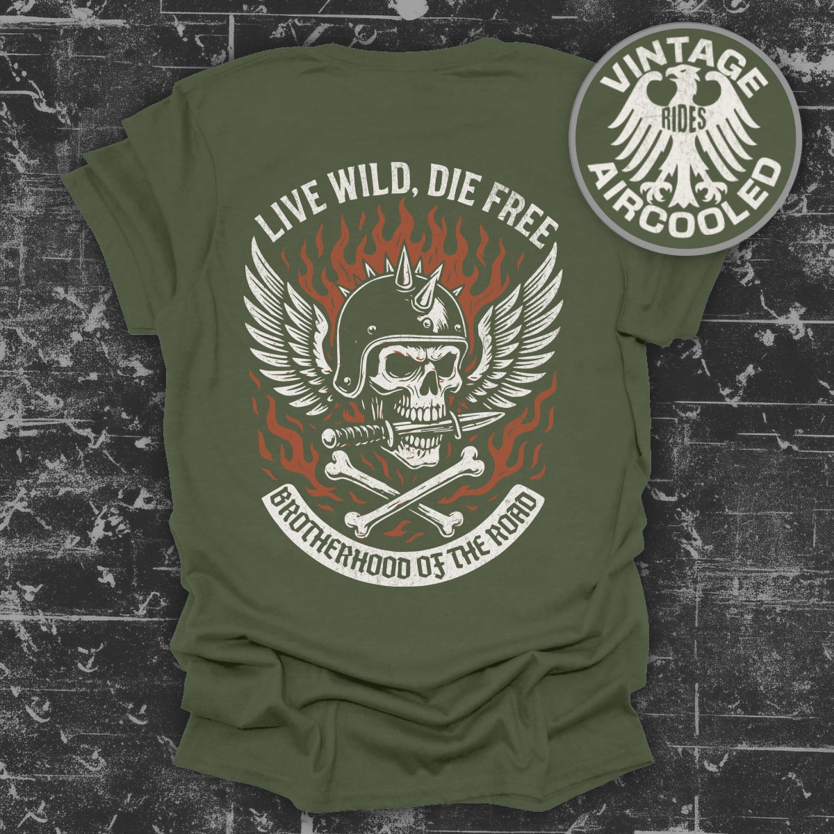 Live Wild Die Free Brotherhood Of The Road product