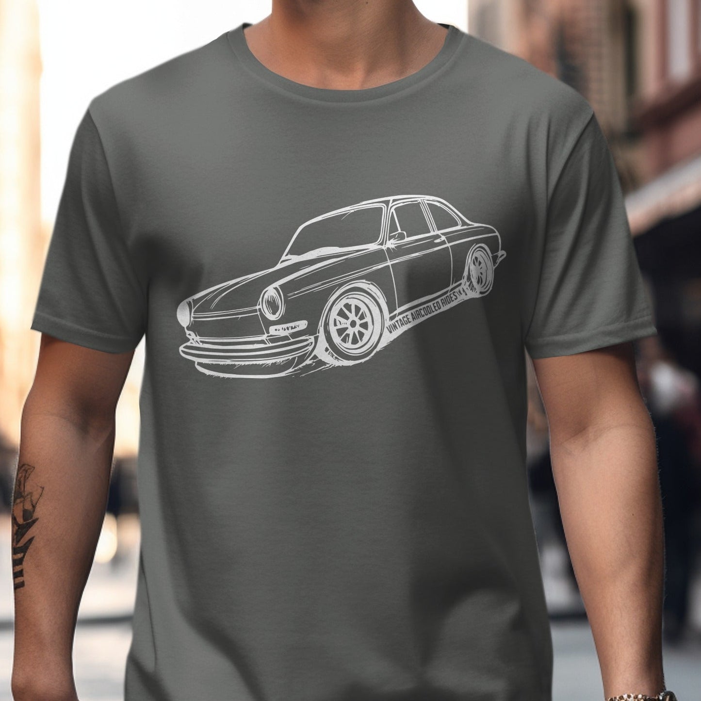 Vintage Car Graphic Design T-shirt Product Type