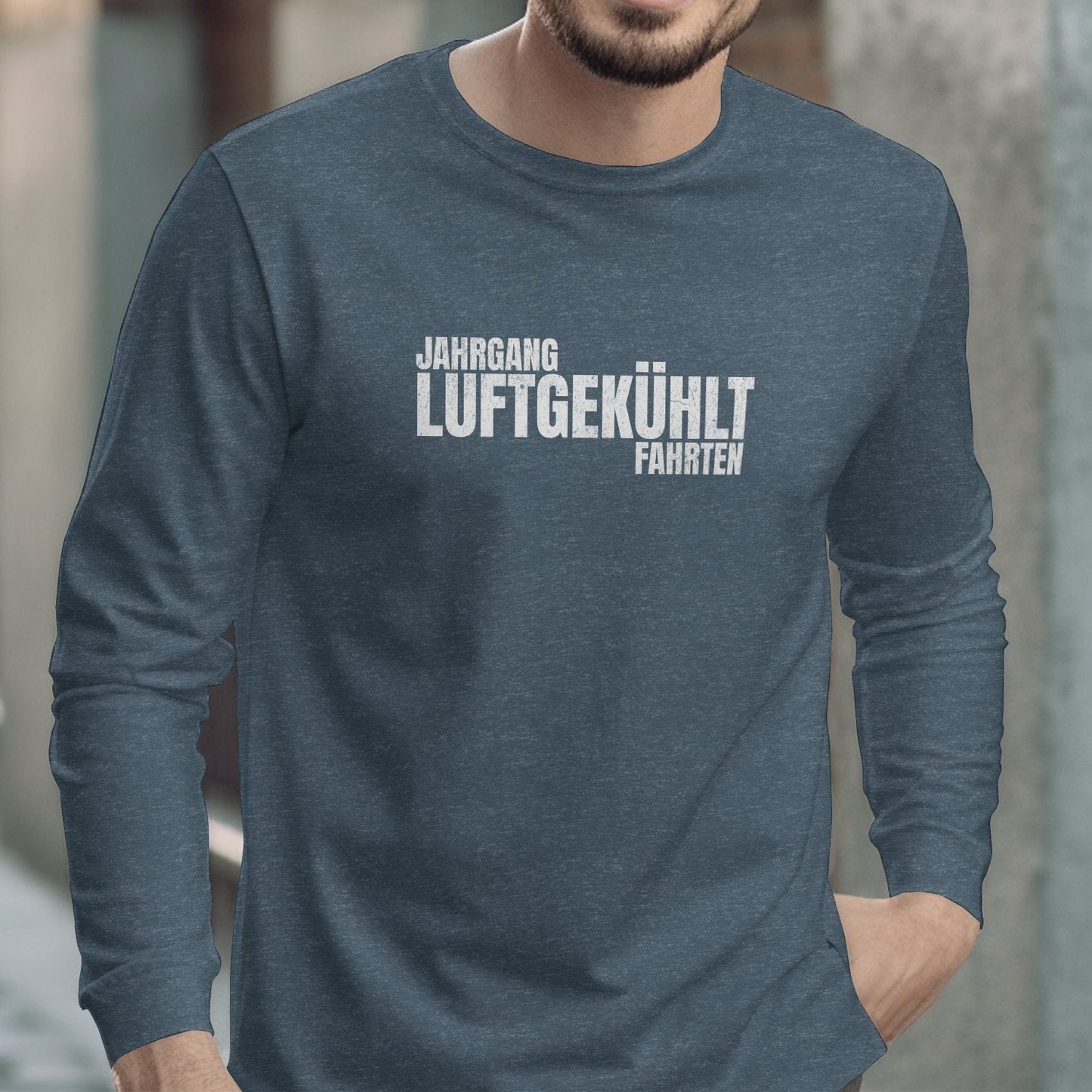Jahrgang Luftgekuhlt Fahrten long sleeve shirt product
