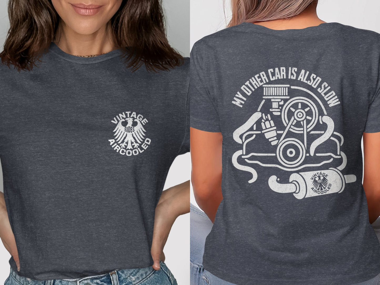 Vintage Aircooled My Other Car Is Also Slow T-shirt product type