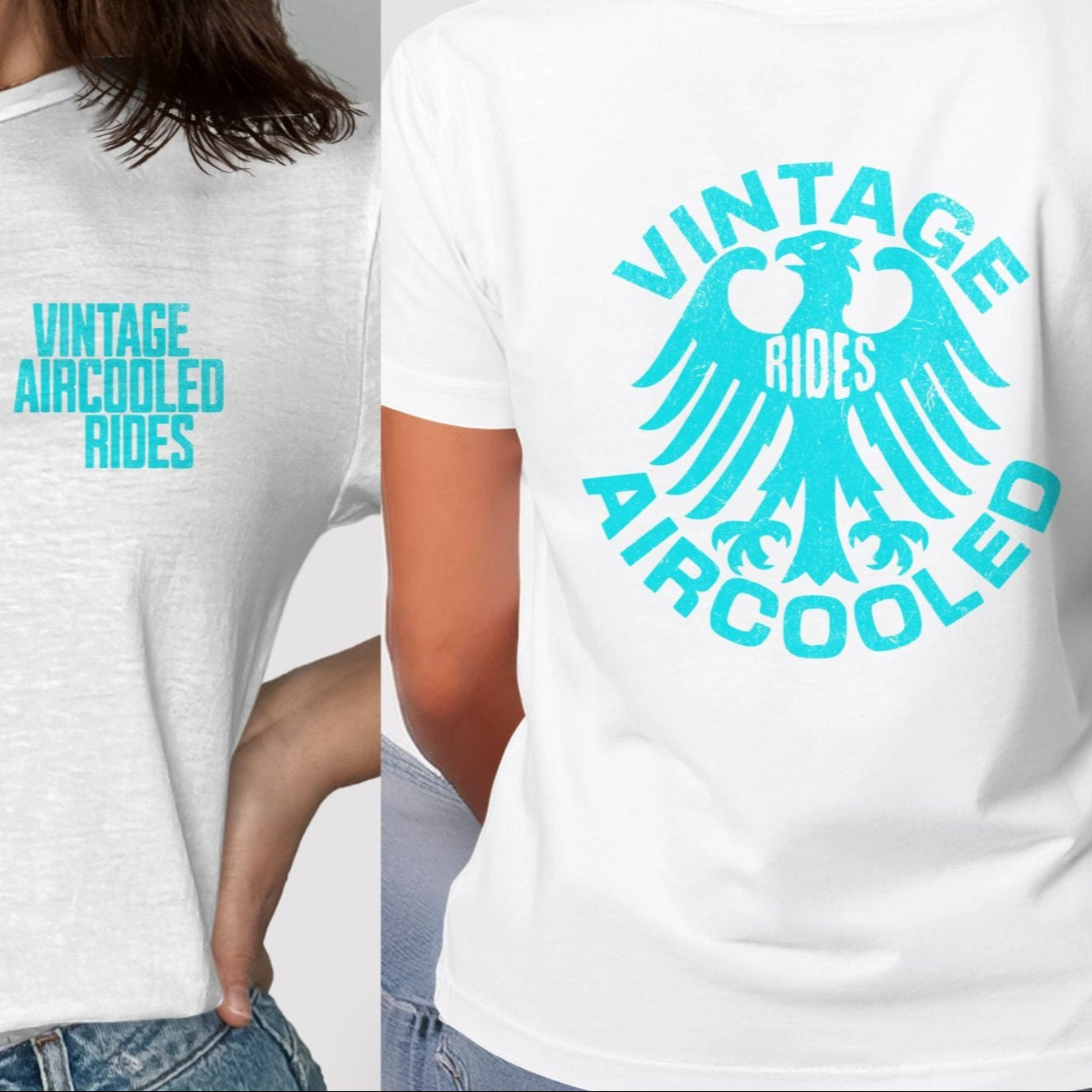 Vintage Aircooled Rides Graphic T-shirt product