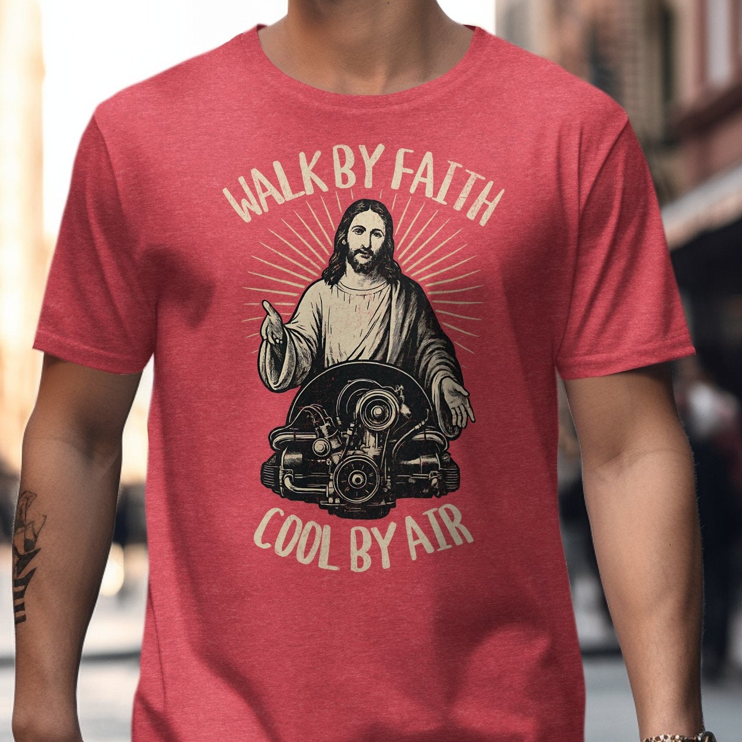 Walk By Faith Cool By Air Graphic T-Shirt product