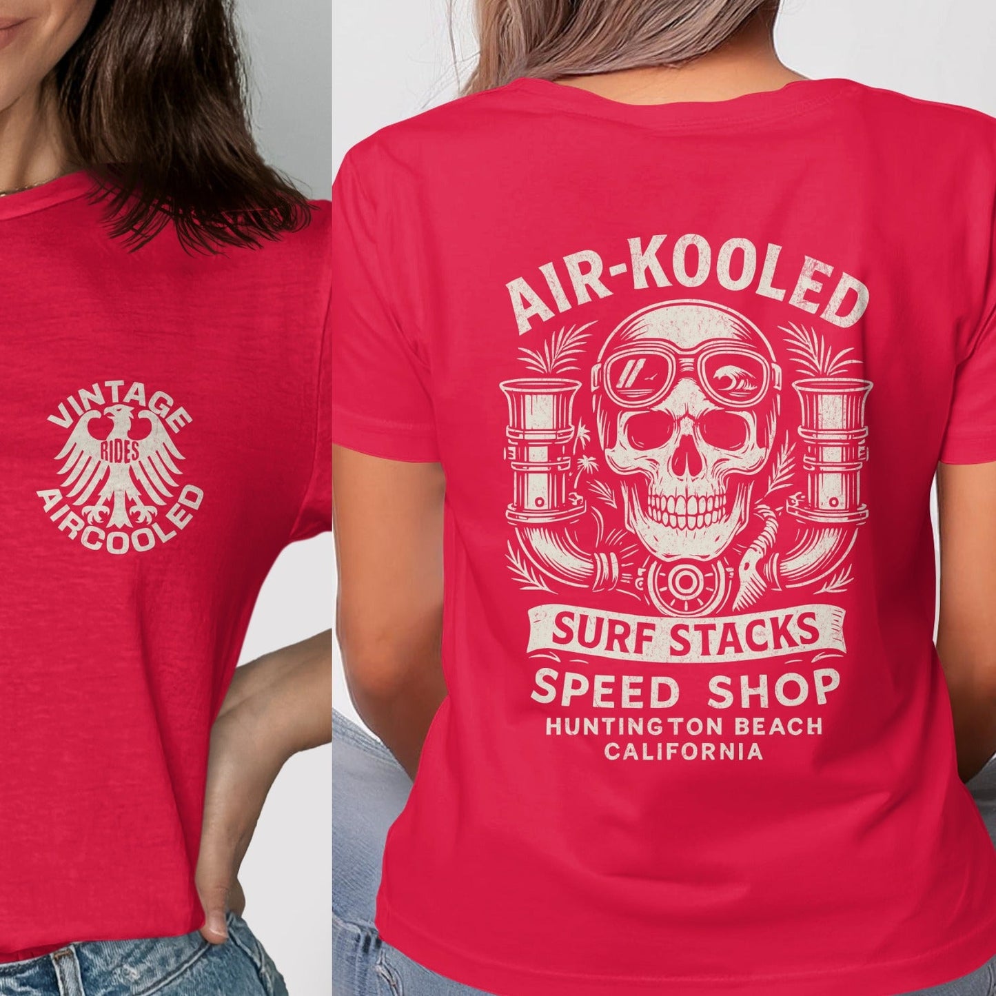 Vintage 1965 Aircooled Air-Kooled Surf Stacks Shirt product