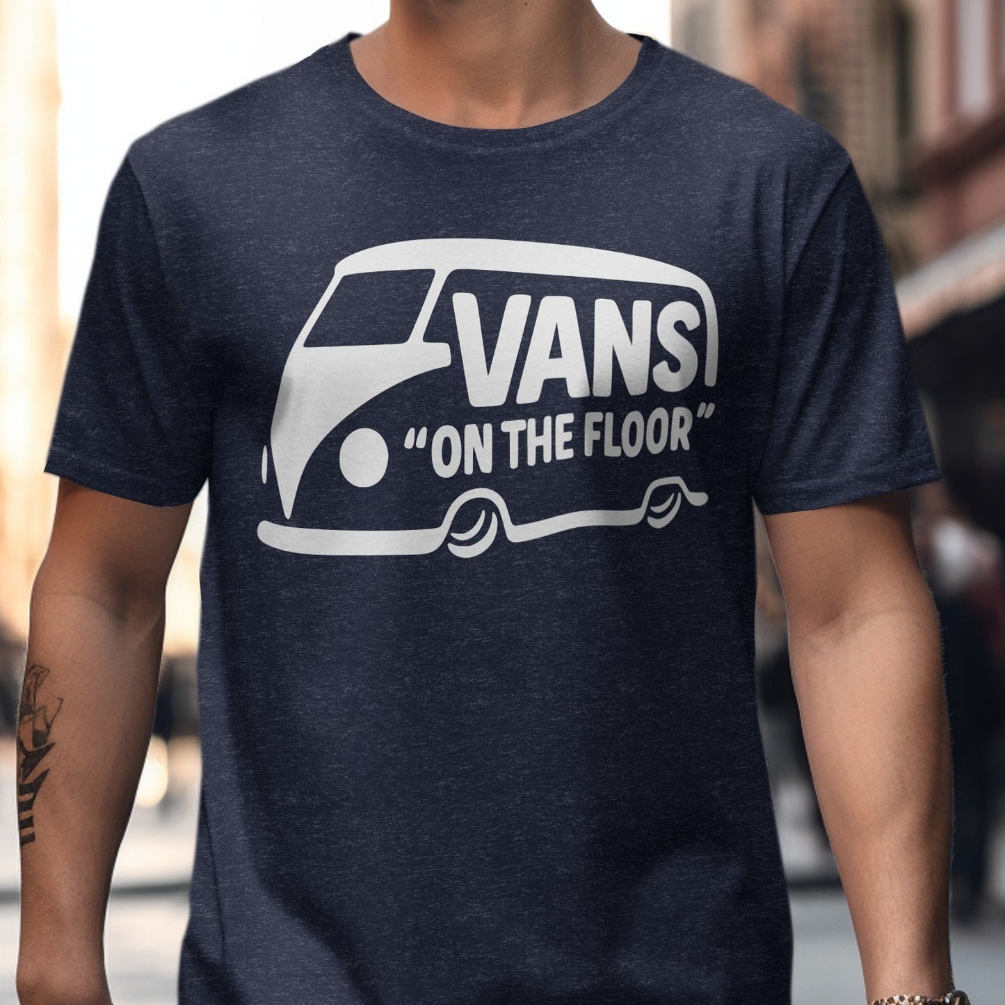 Vintage Vans on the Floor Graphic Tee Shirt product