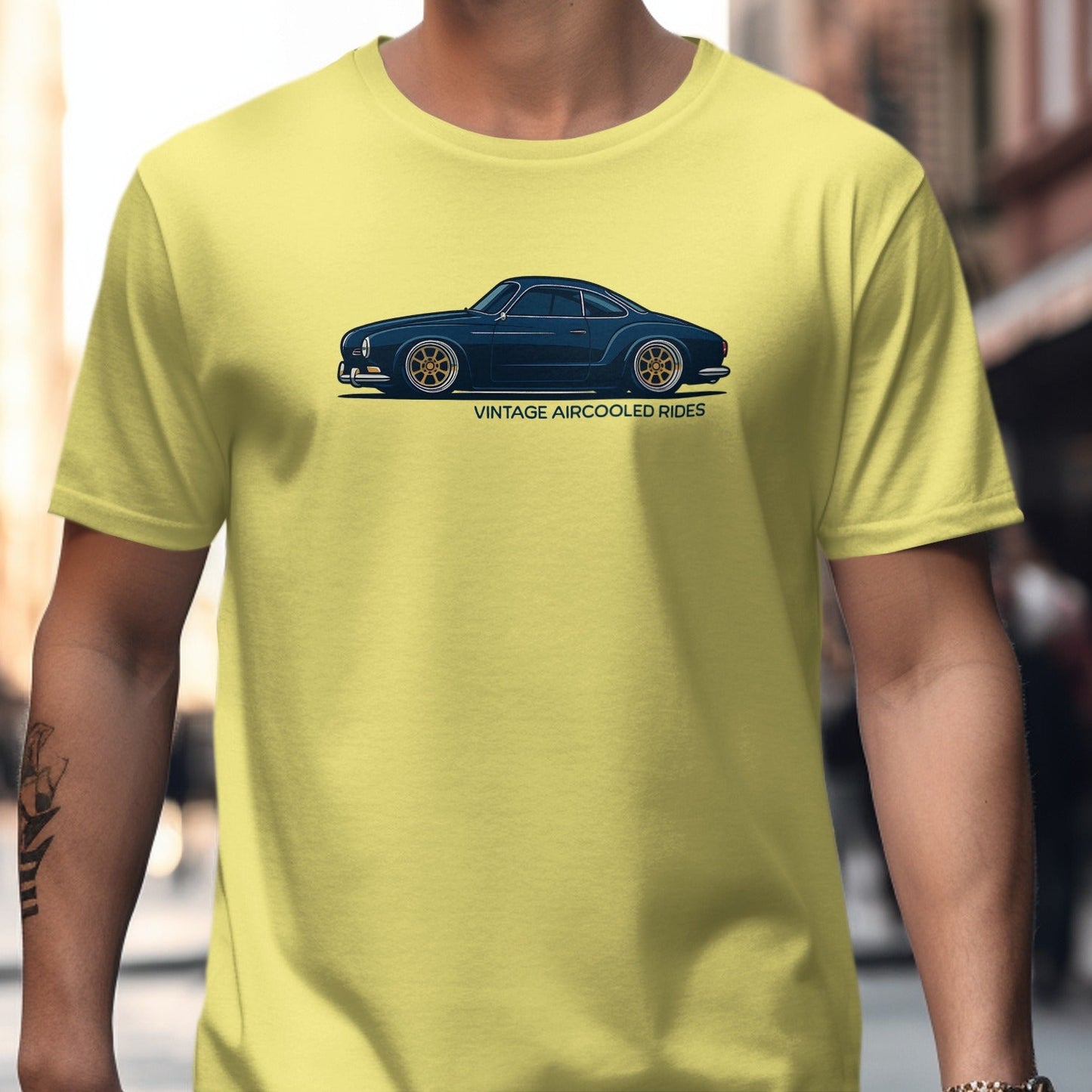 Vintage Aircooled Rides Graphic Tee Shirt product type