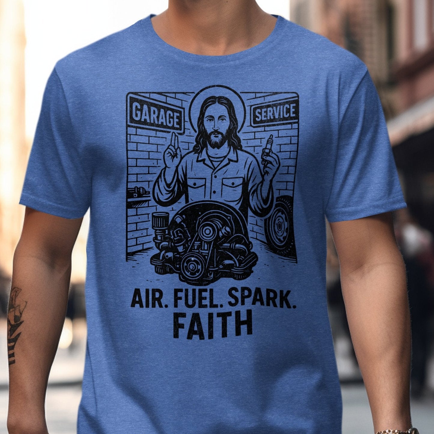 Air Fuel Spark Faith Graphic T-Shirt product type