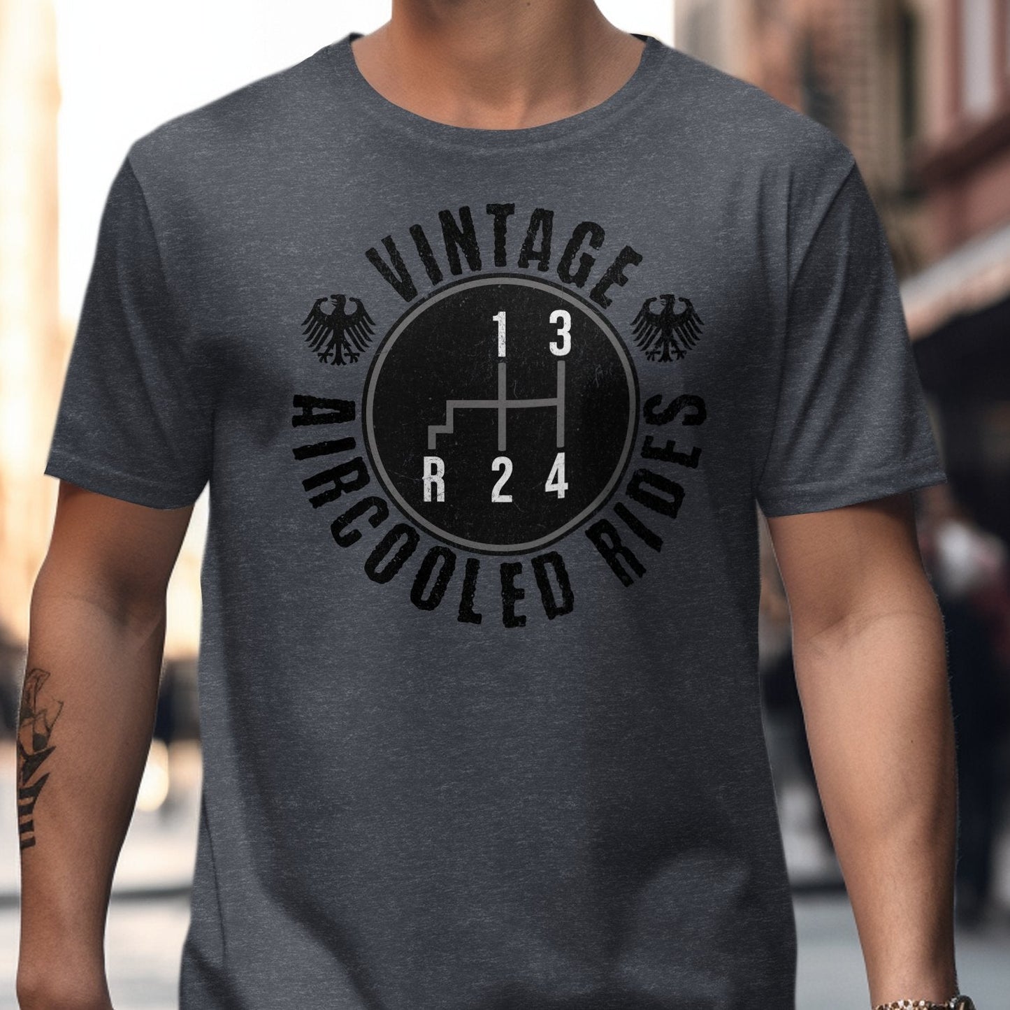 Vintage Aircooled Rides Graphic Tee product