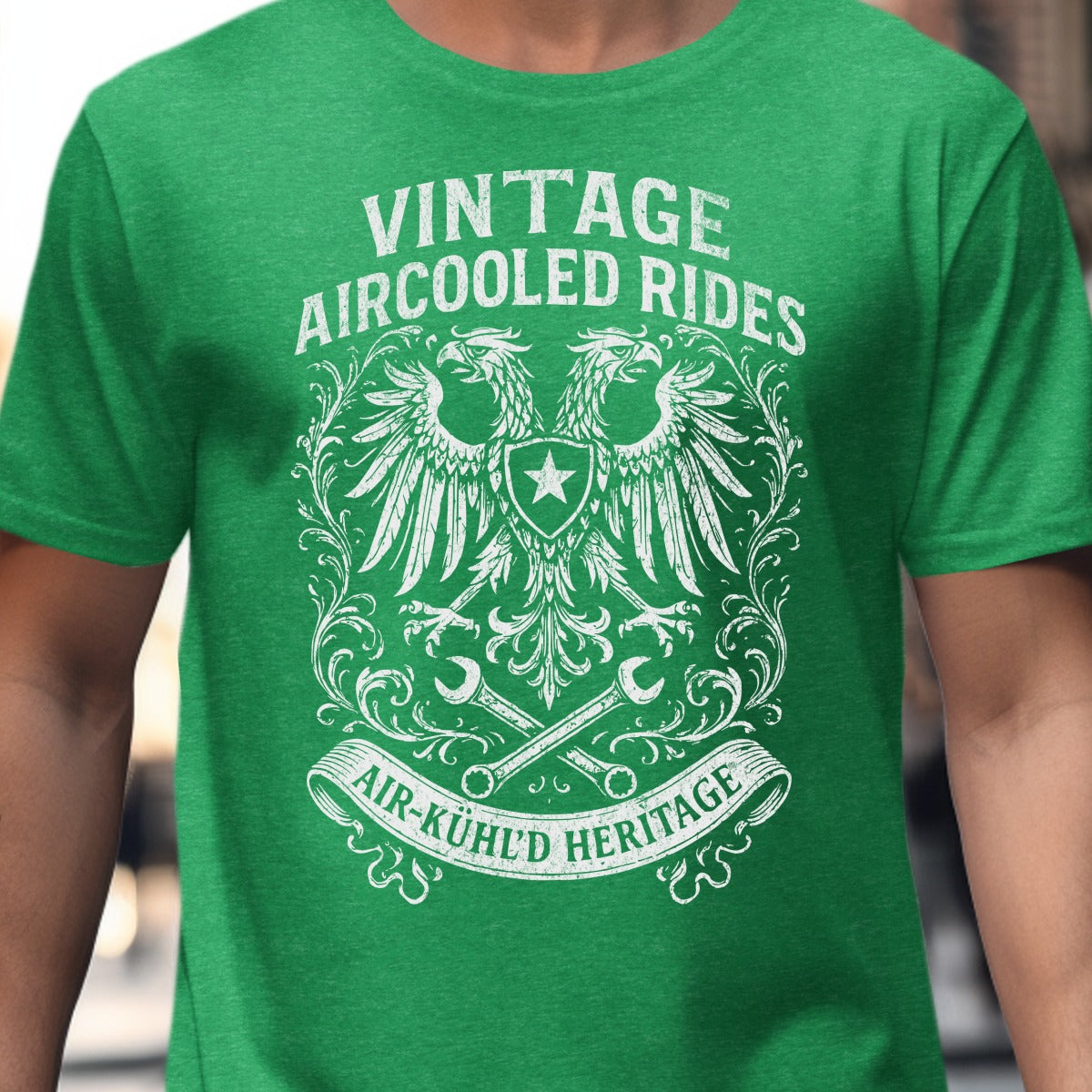 Vintage Aircooled Rides Air-Kuhl'd Heritage shirt