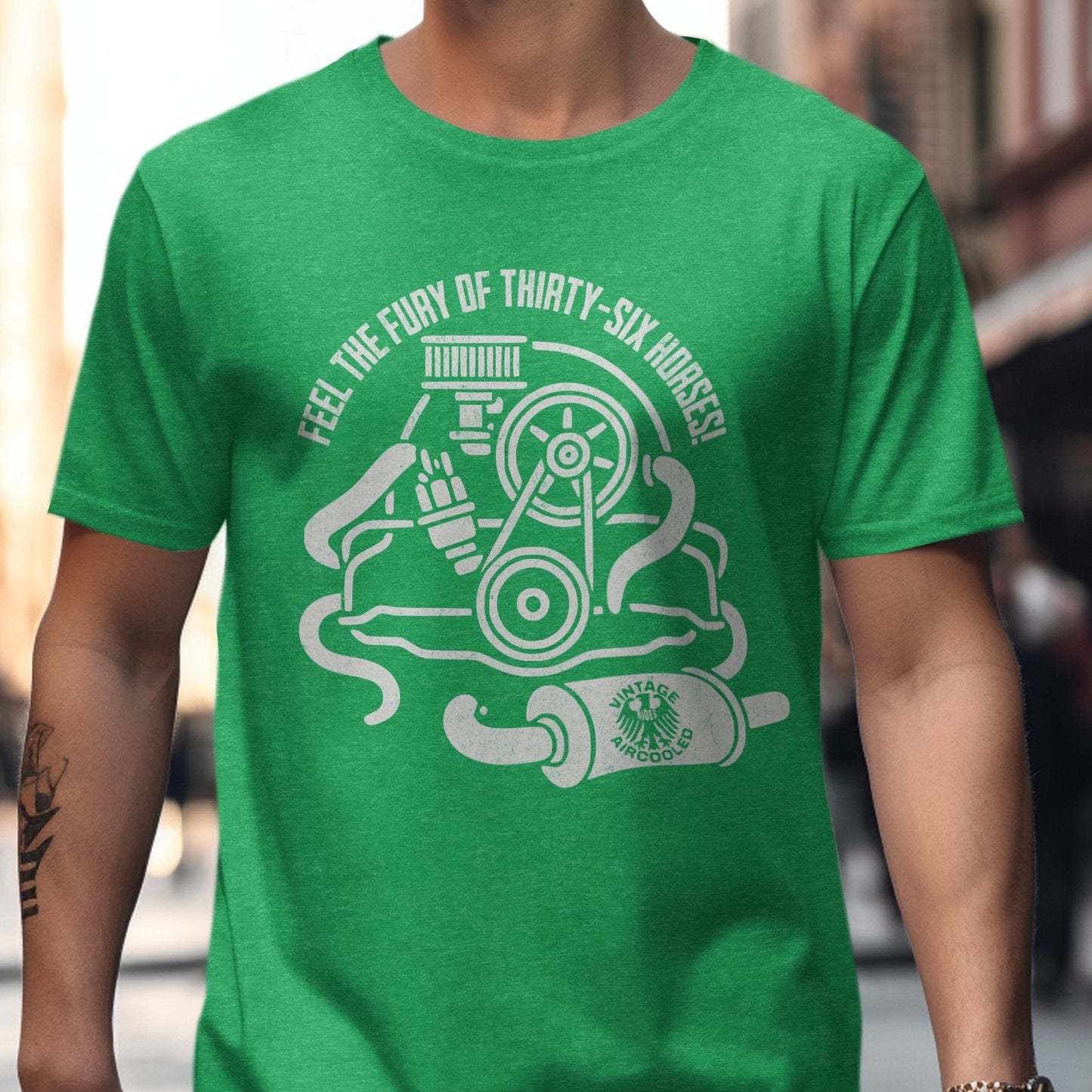 Feel the Fury of Thirty-six Horses T-shirt product type