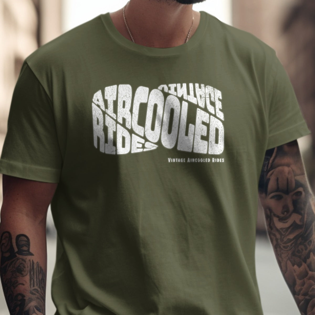 Vintage Aircooled Rides Graphic Tee product