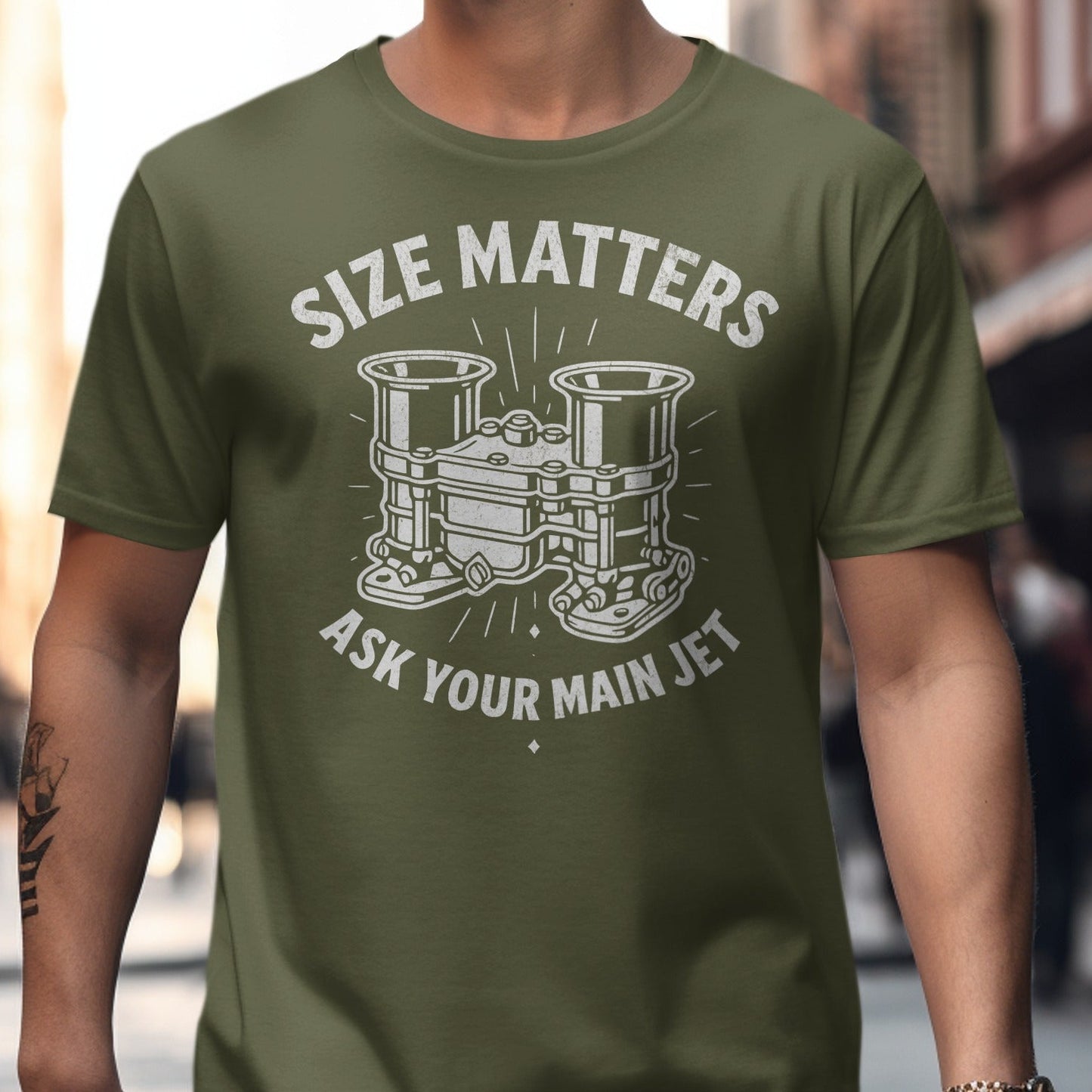 Size Matters Ask Your Main Jet T-Shirt product