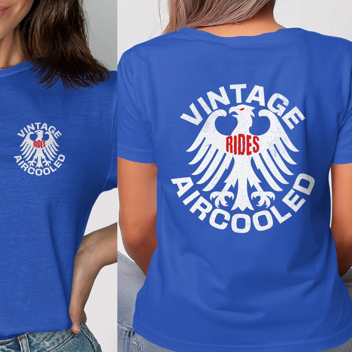 Vintage Aircooled Rides Graphic Tees product type