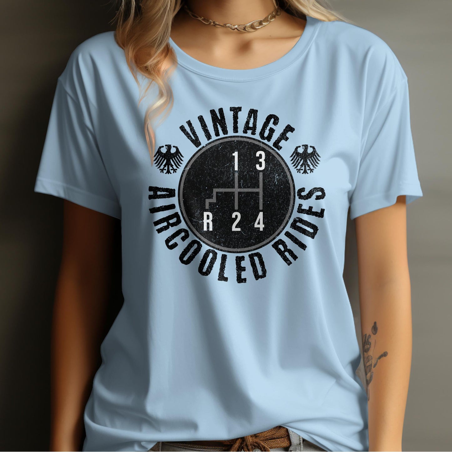 Vintage Aircooled Rides Graphic T-Shirt product type