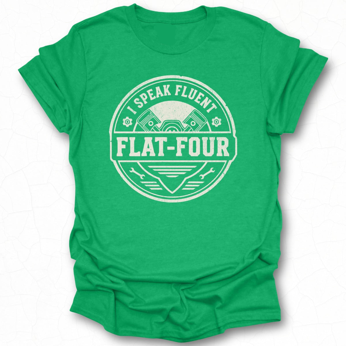 I Speak Fluent Flat-Four Graphic Tee product