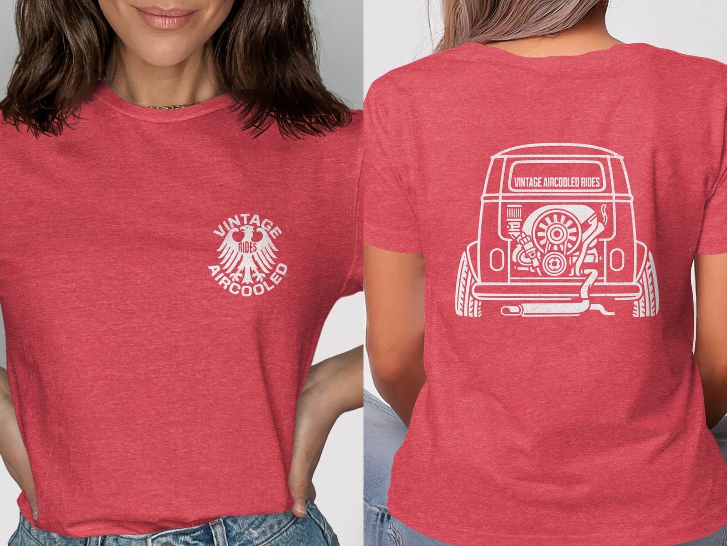 Vintage Aircooled Rides Graphic Tee product type