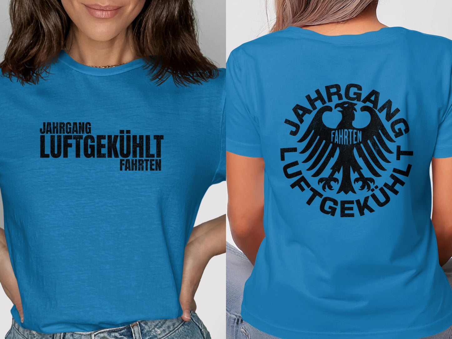 Jahrgang Luftgekühlt Fahrten Graphic Print Shirt product