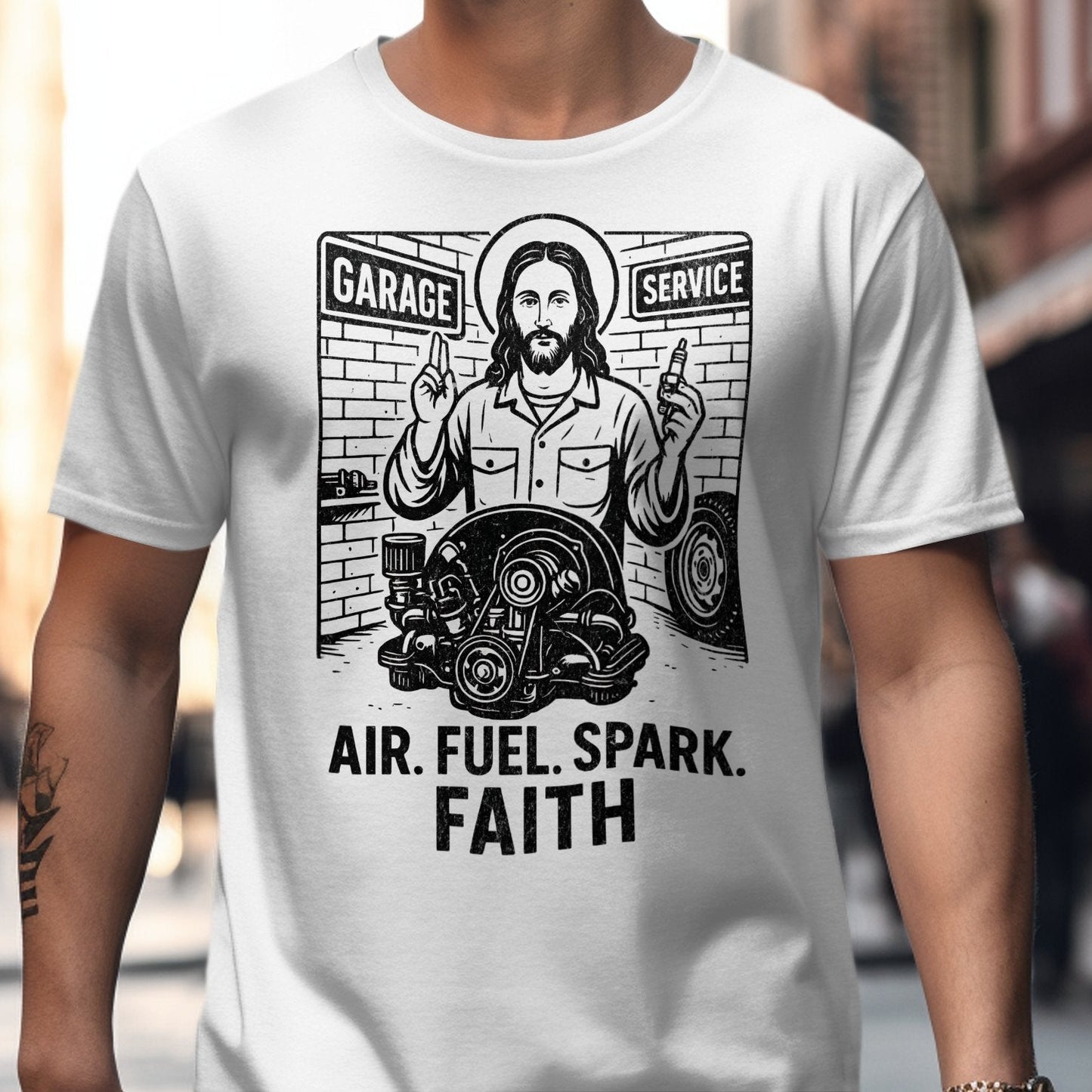 Air Fuel Spark Faith Graphic T-Shirt product