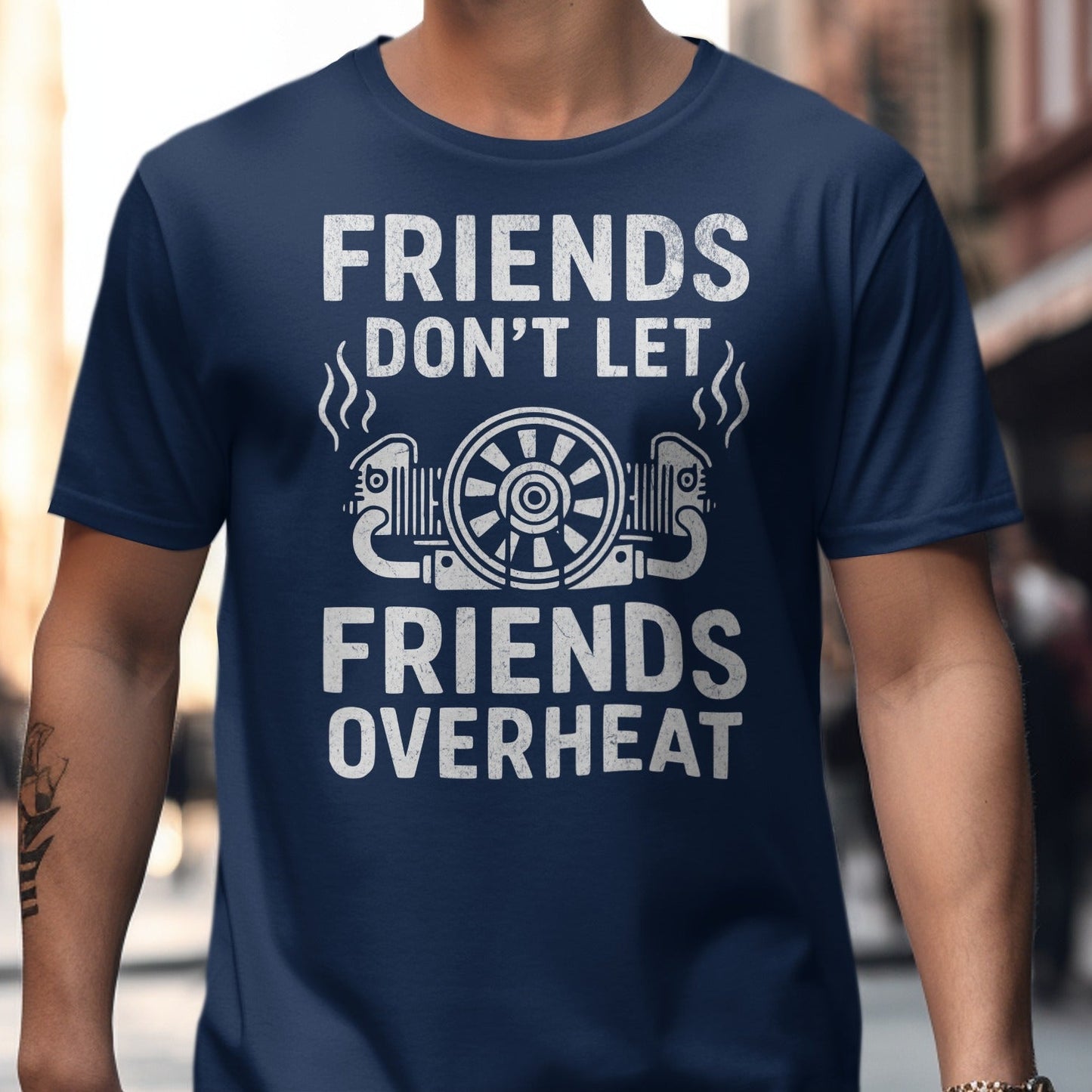 Friends Don't Let Friends Overheat T-Shirt product