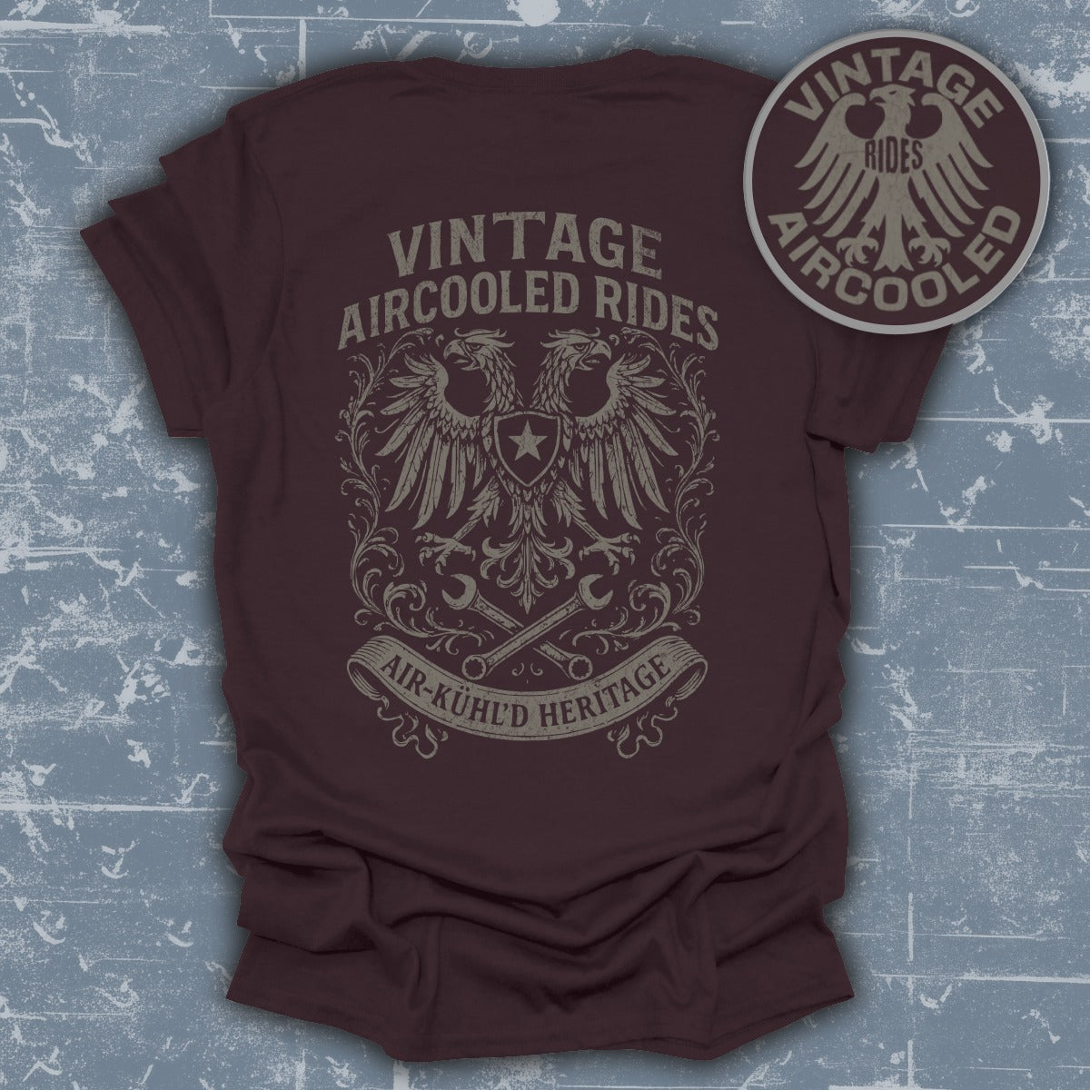 Vintage Aircooled Rides Air-Kühl Heritage Tee