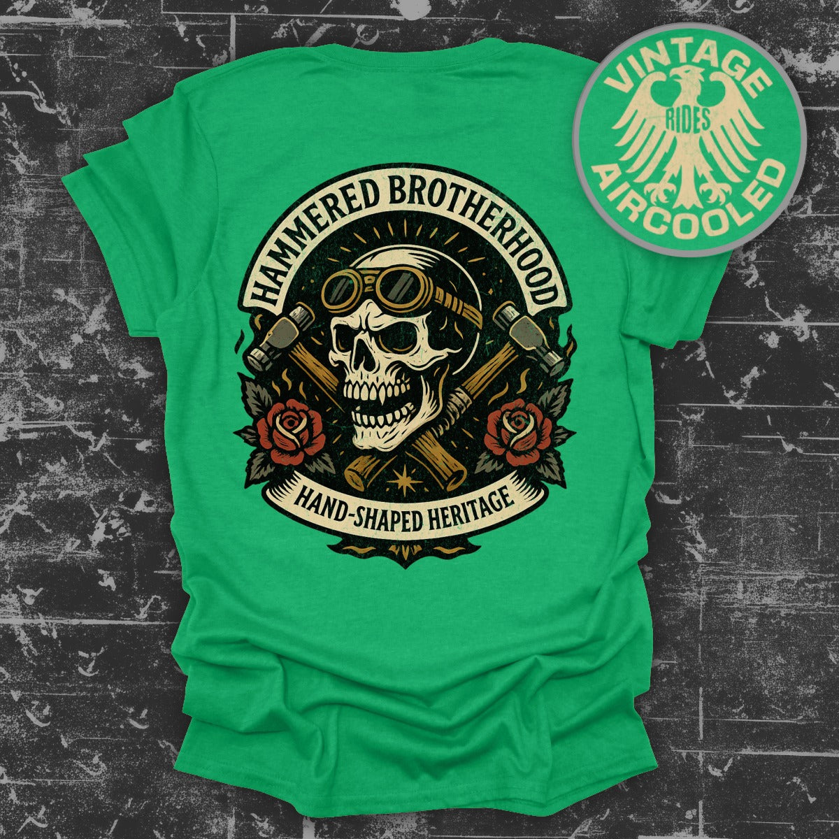 Hammered Brotherhood Skull Hand Shaped Heritage product