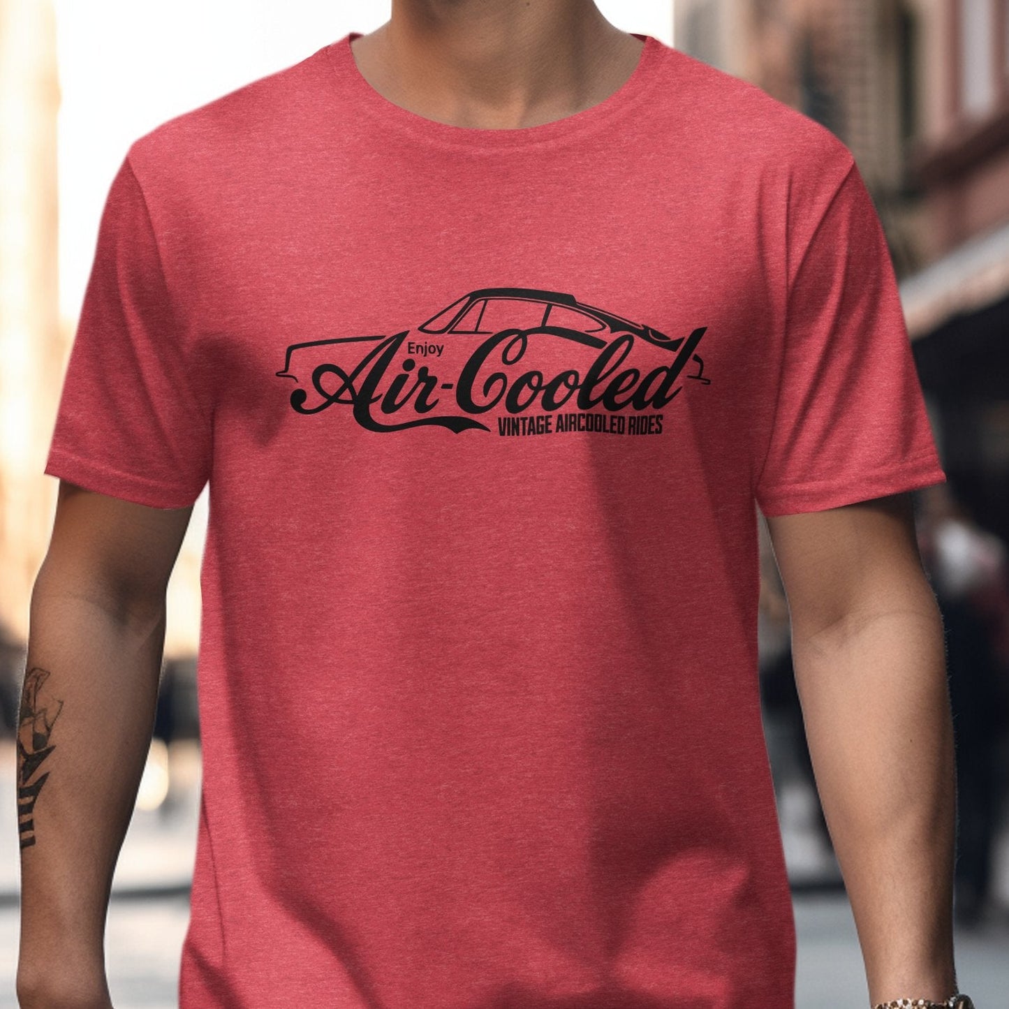Enjoy Air Cooled Vintage Imported Rides T-shirt product