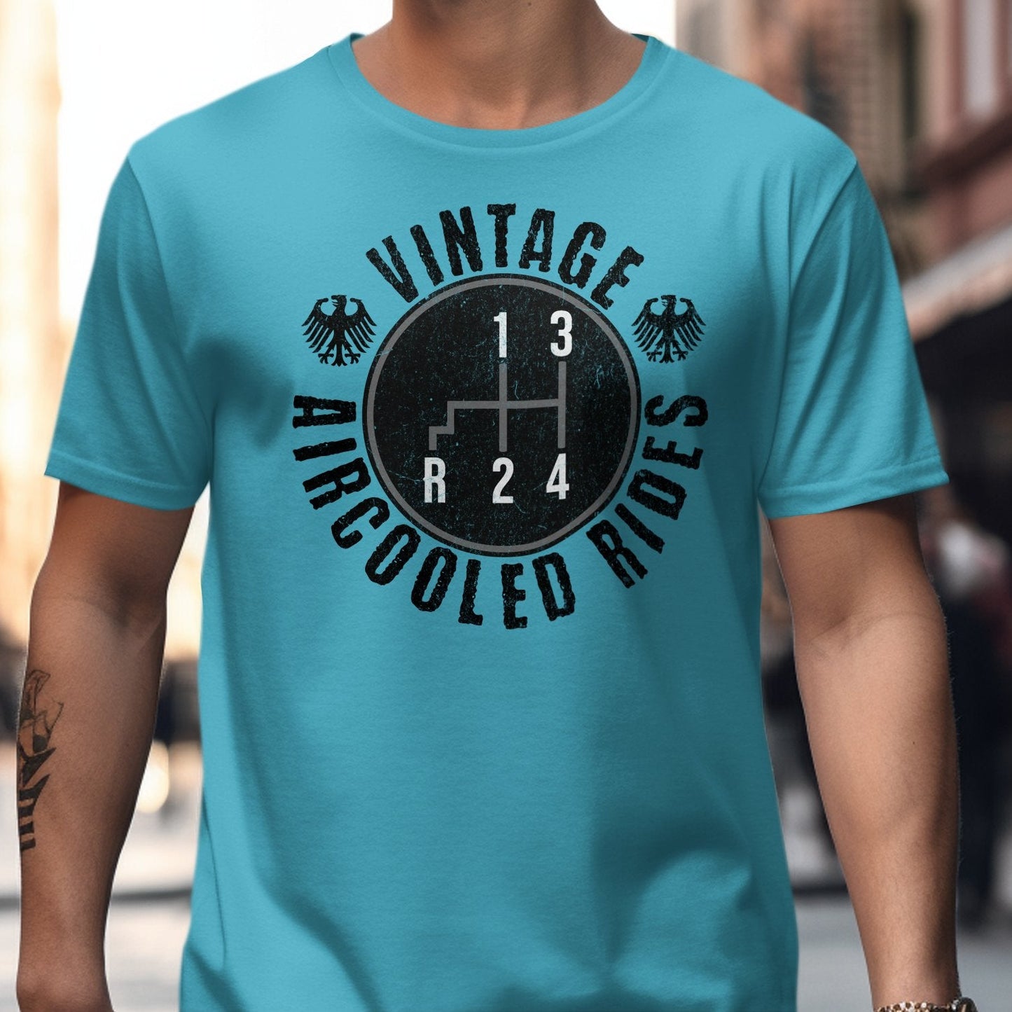 Vintage Aircooled Rides Graphic T-Shirt product