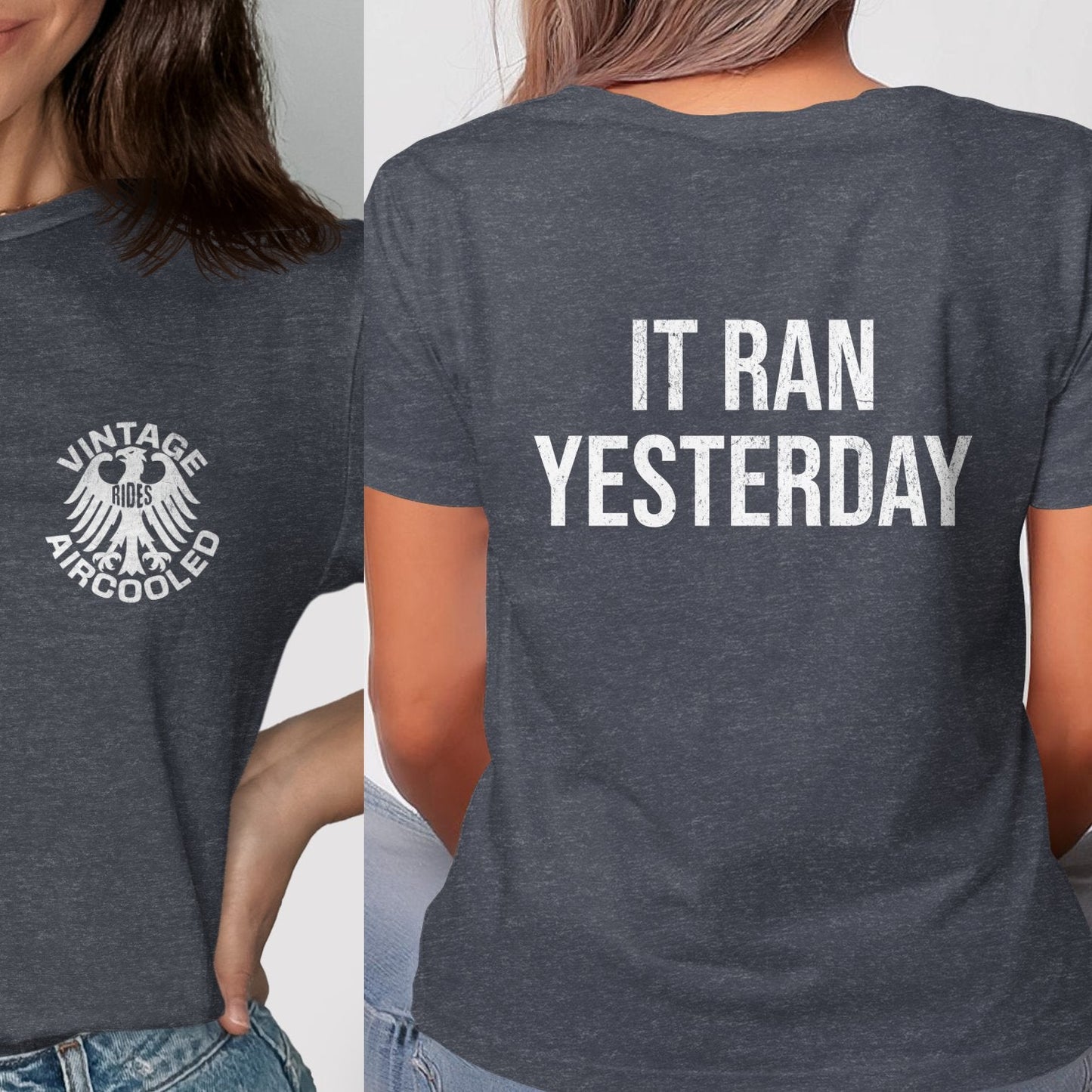 Vintage Aircooled It Ran Yesterday T-shirt product type