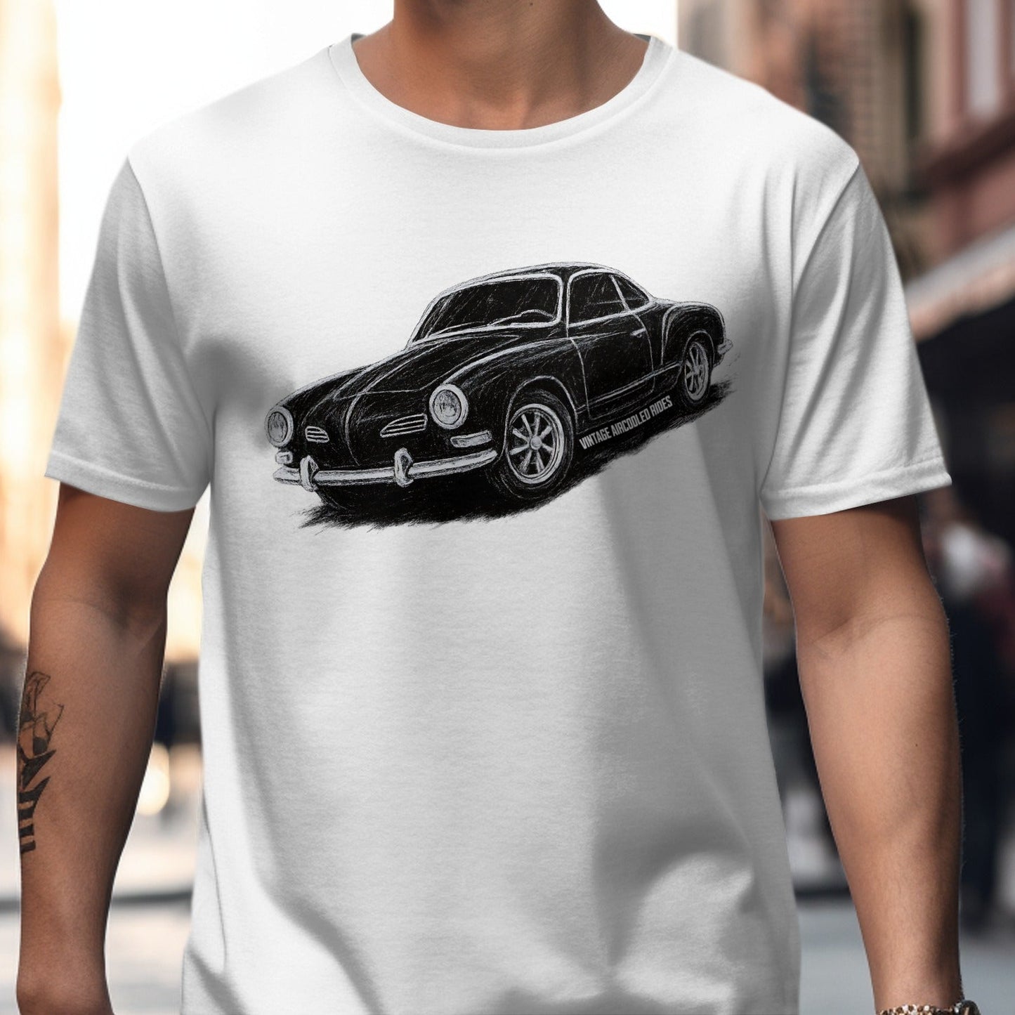 Classic Car Graphic Design Printed T-shirt product