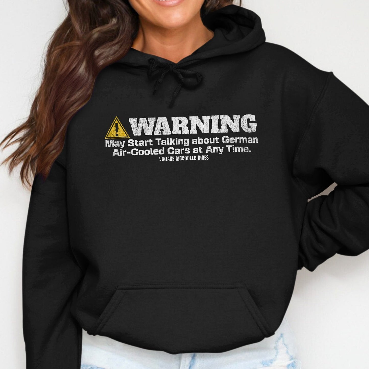 Warning Graphic Print Hoodie Product