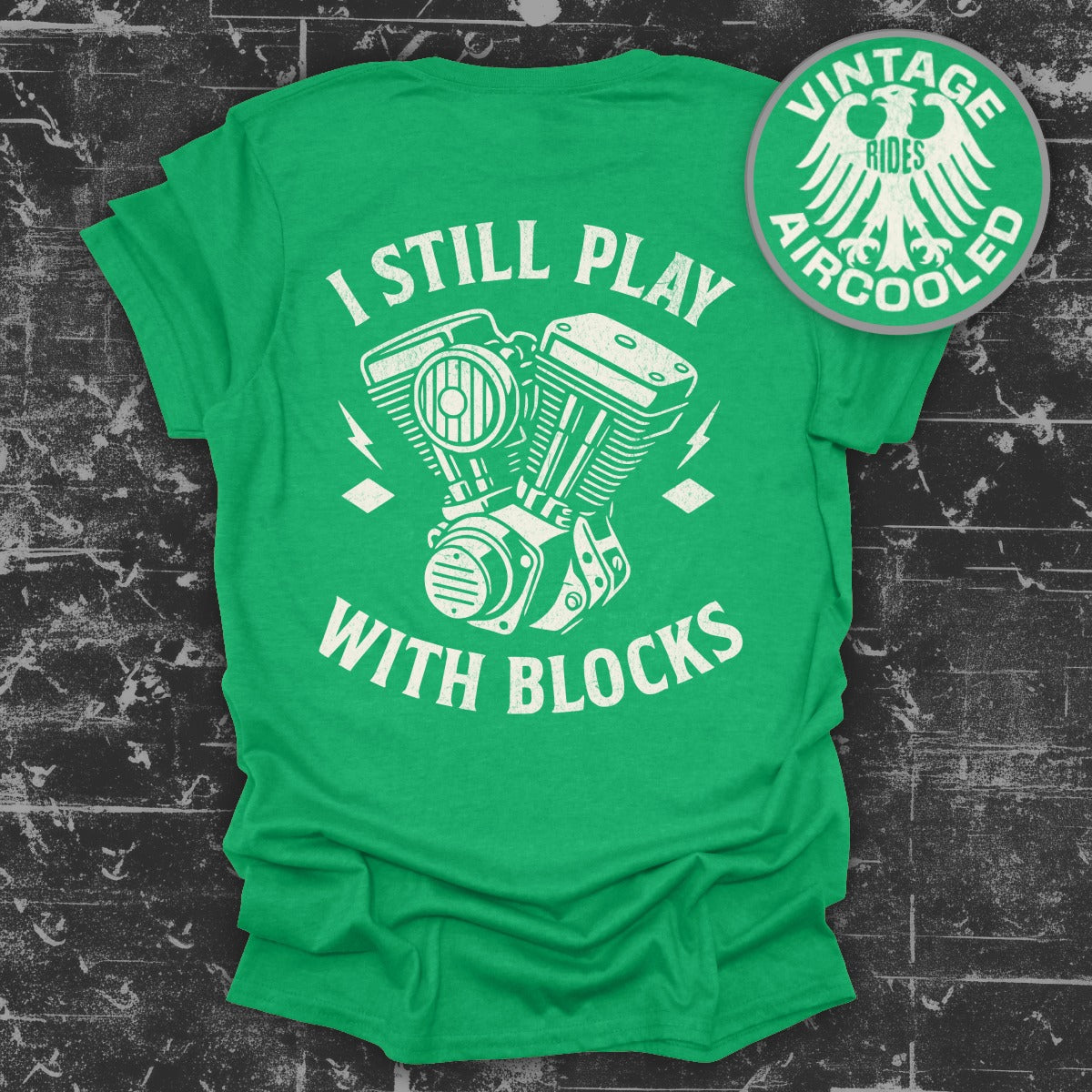 I Still Play With Blocks Vintage Rides T-shirt product