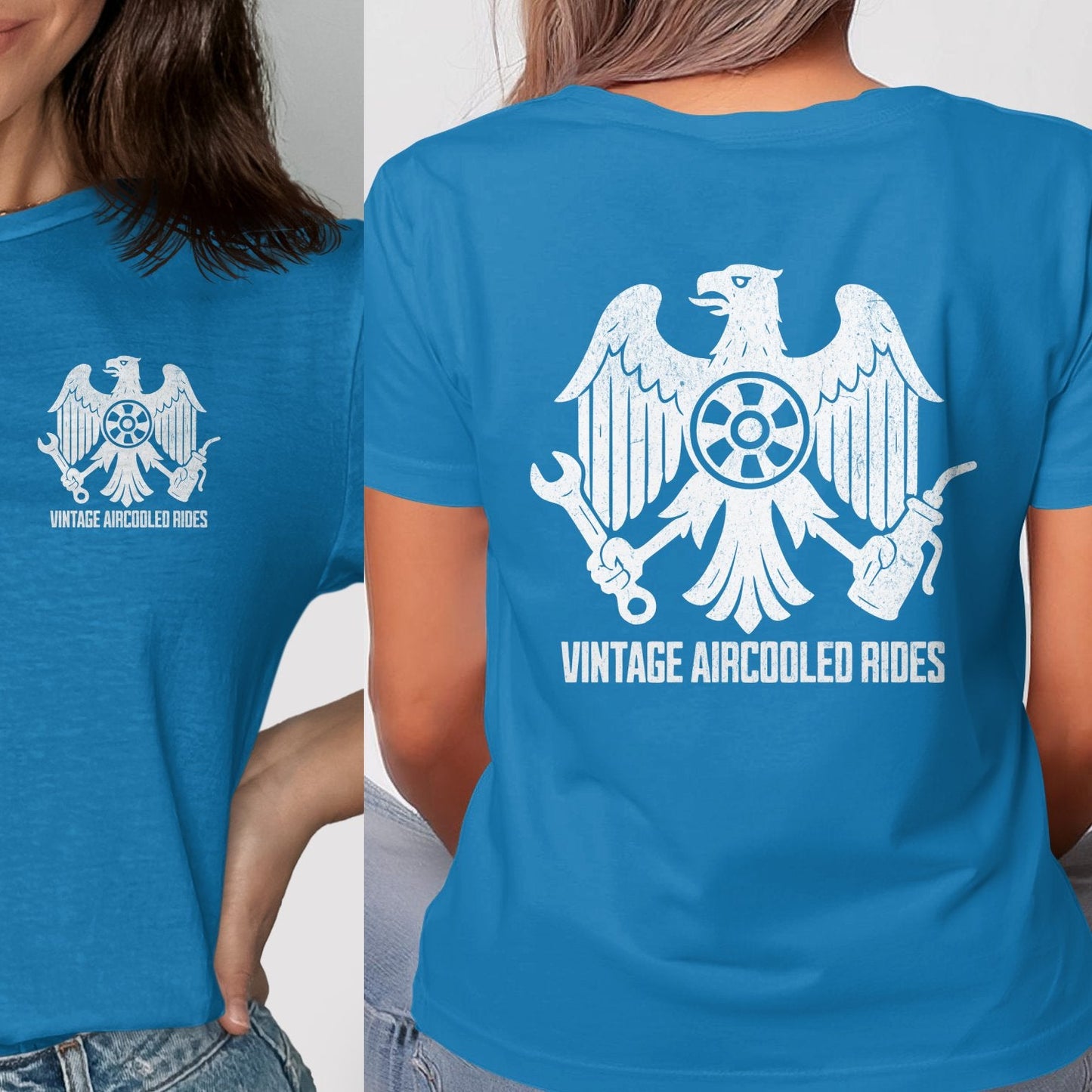 Vintage Aircooled Rides Graphic Tee product