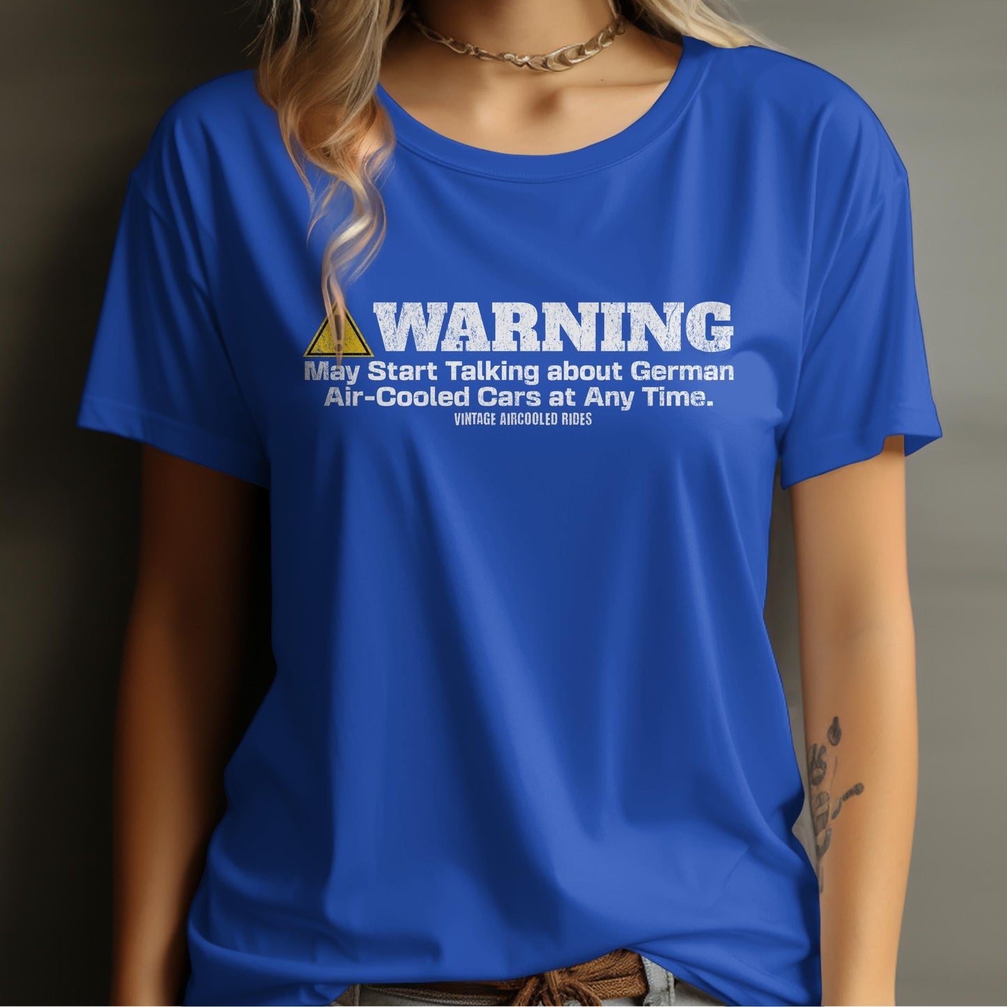 Warning German Air-Cooled Cars At Any Time product type