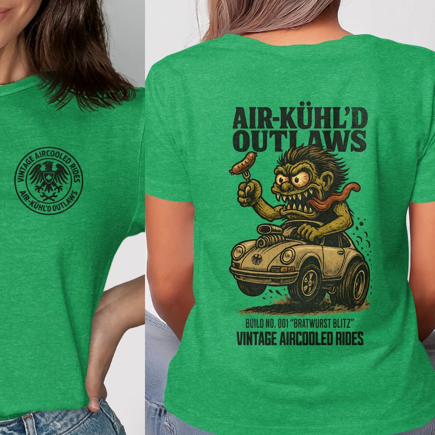 Air-Kühl'd Outlaws Retro Graphic Tee shirt product