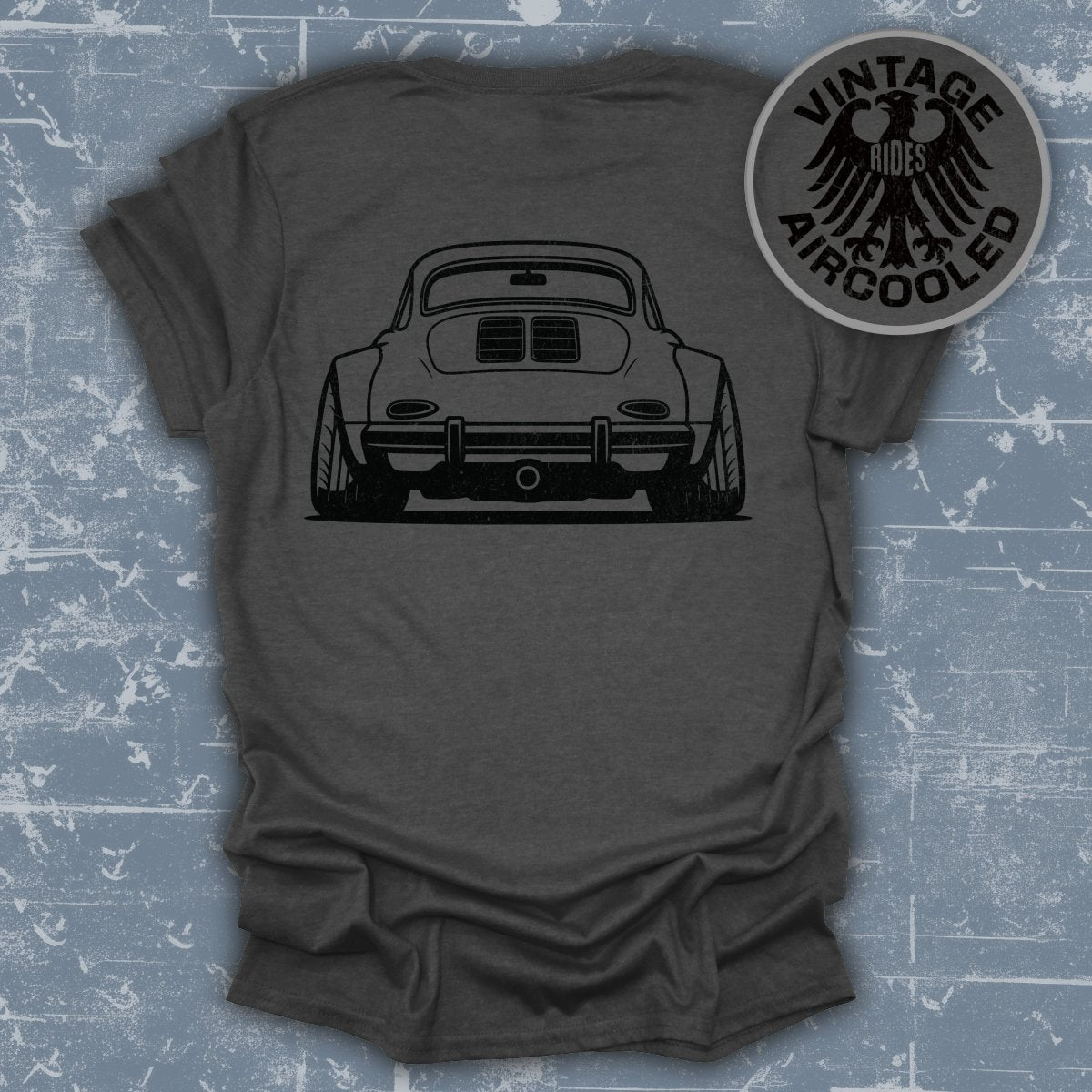 Vintage Rides Aircooled Car Graphic T-shirt product type