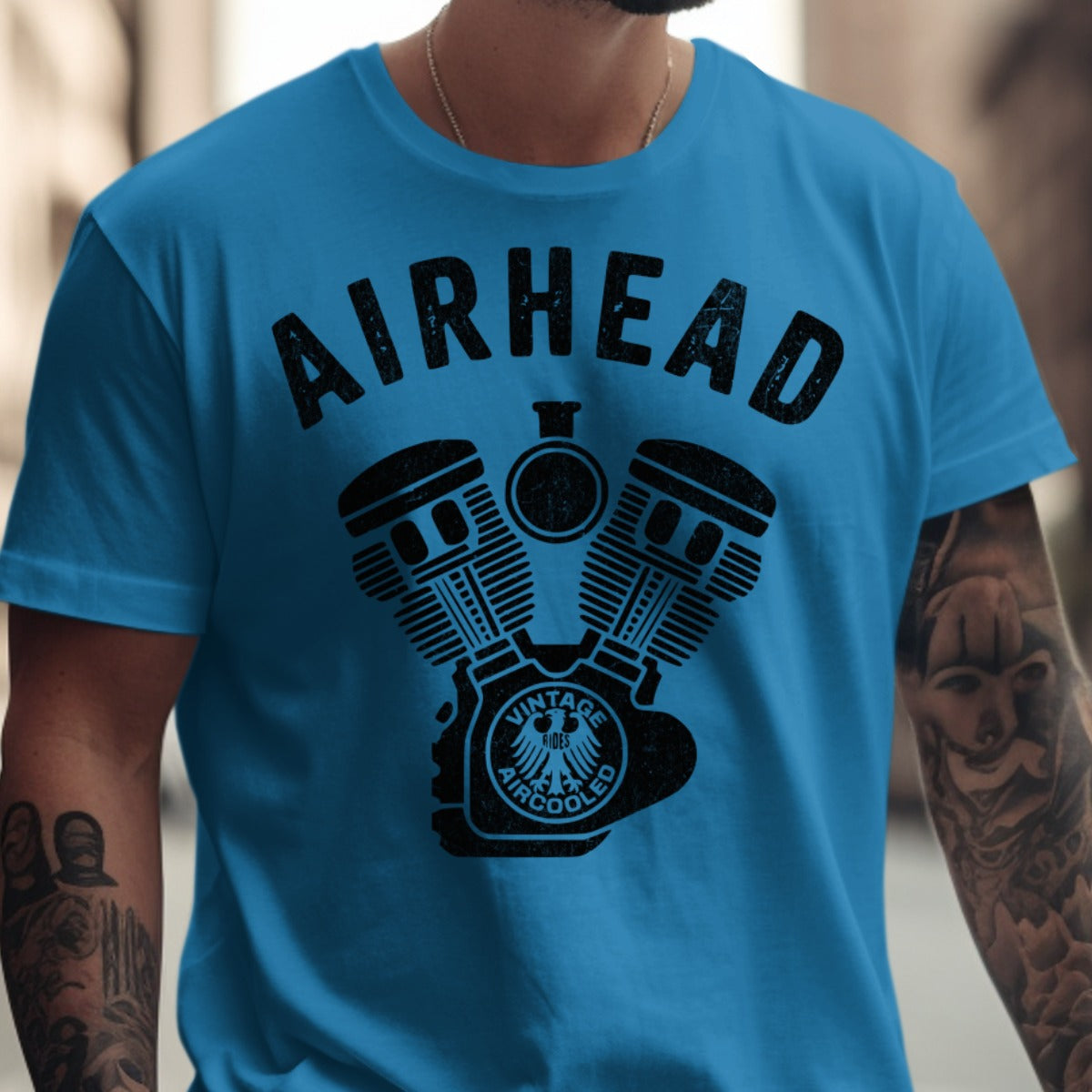 Airhead Vintage Aircooled Engine Graphic T-Shirt product type