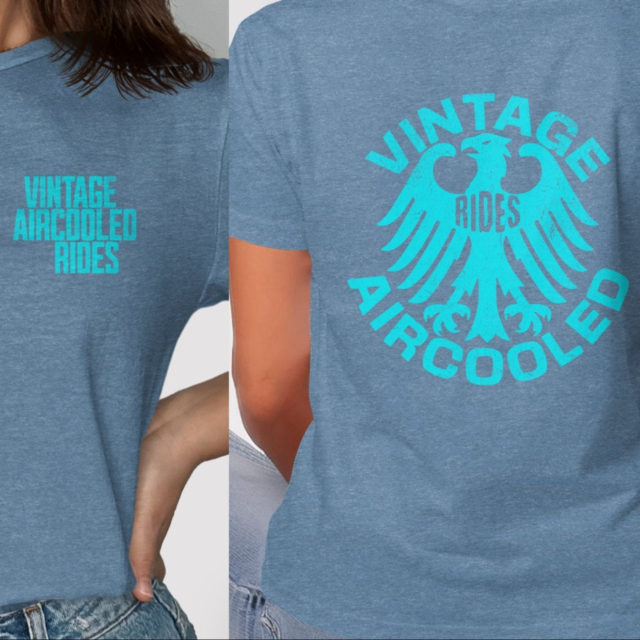 Vintage Aircooled Rides Graphic Print Shirt product type