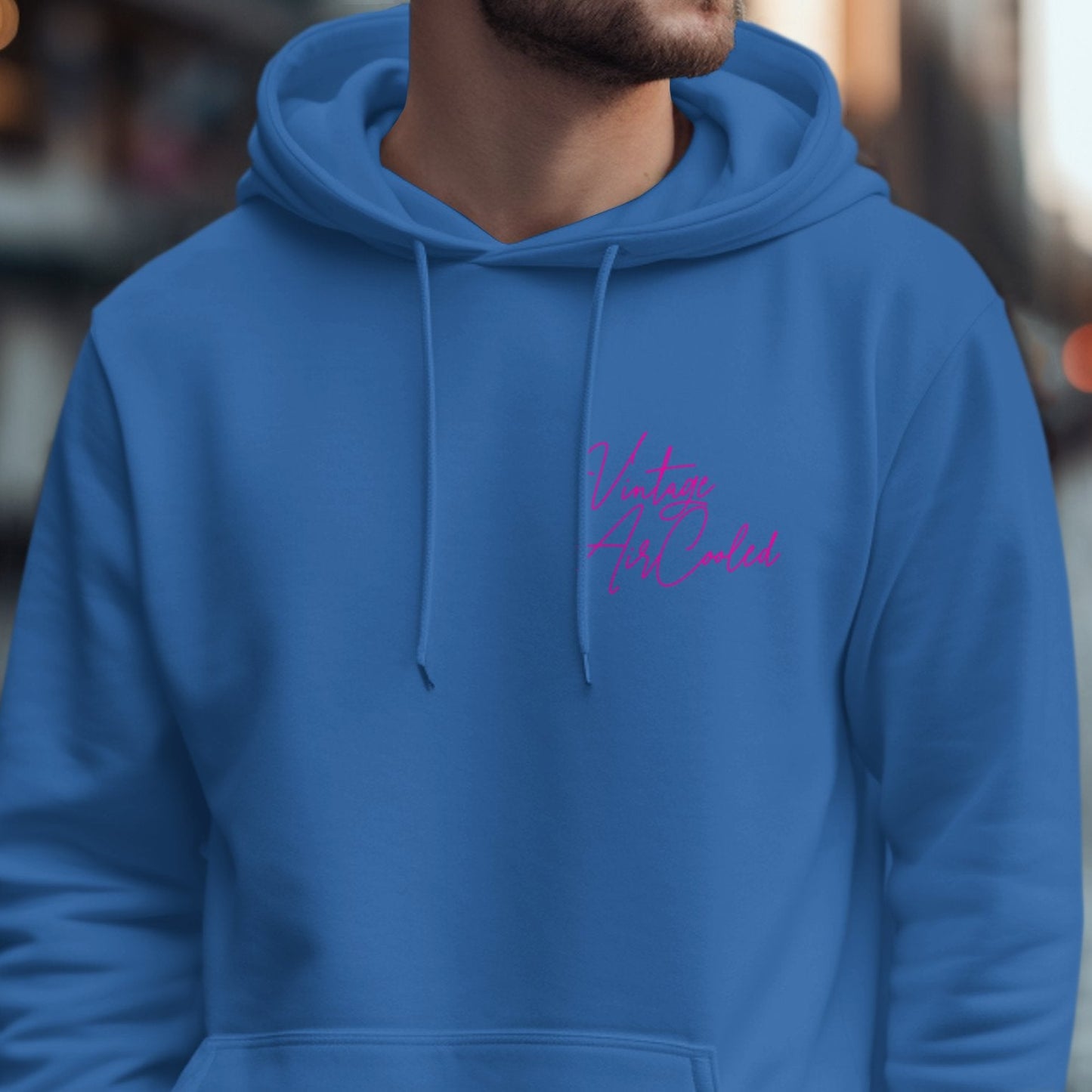 Vintage Art Club Blue Hoodie product