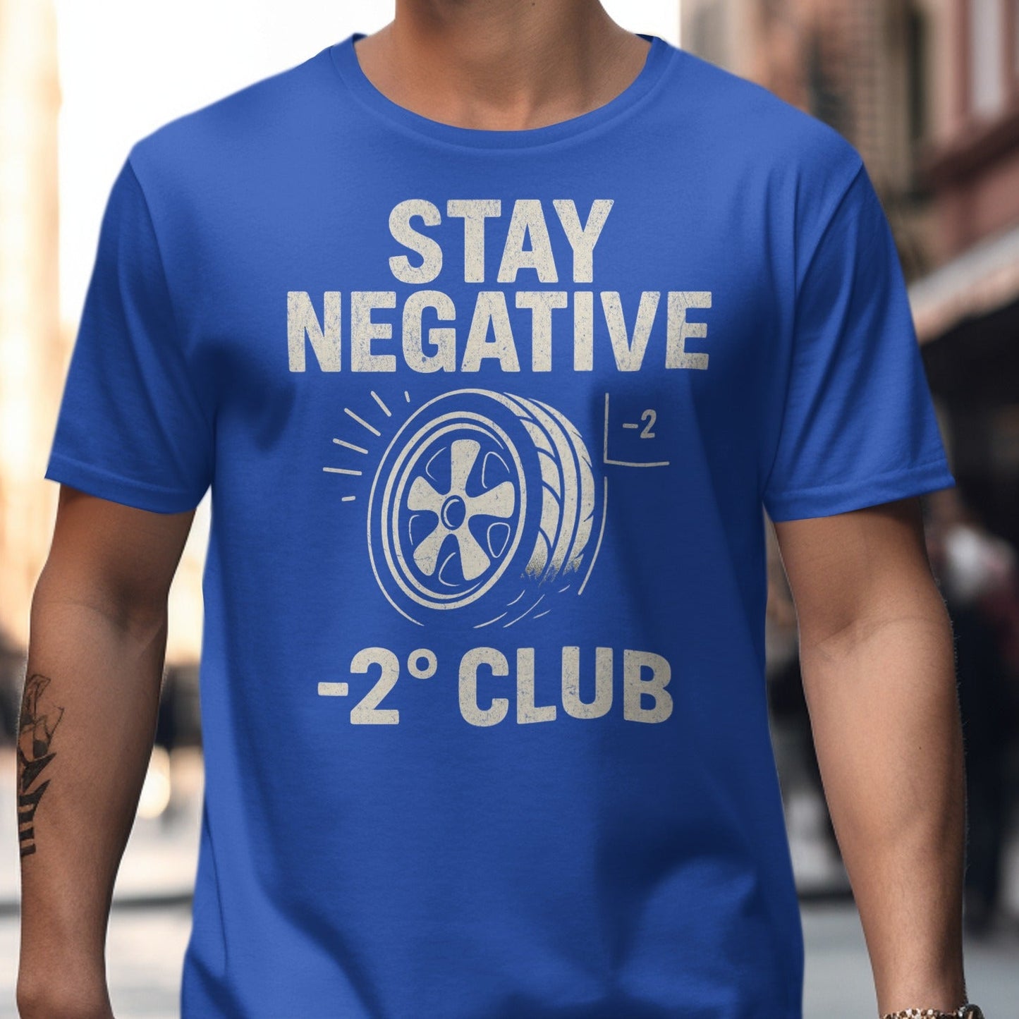 Stay Negative Car Enthusiast Themed T-Shirt product