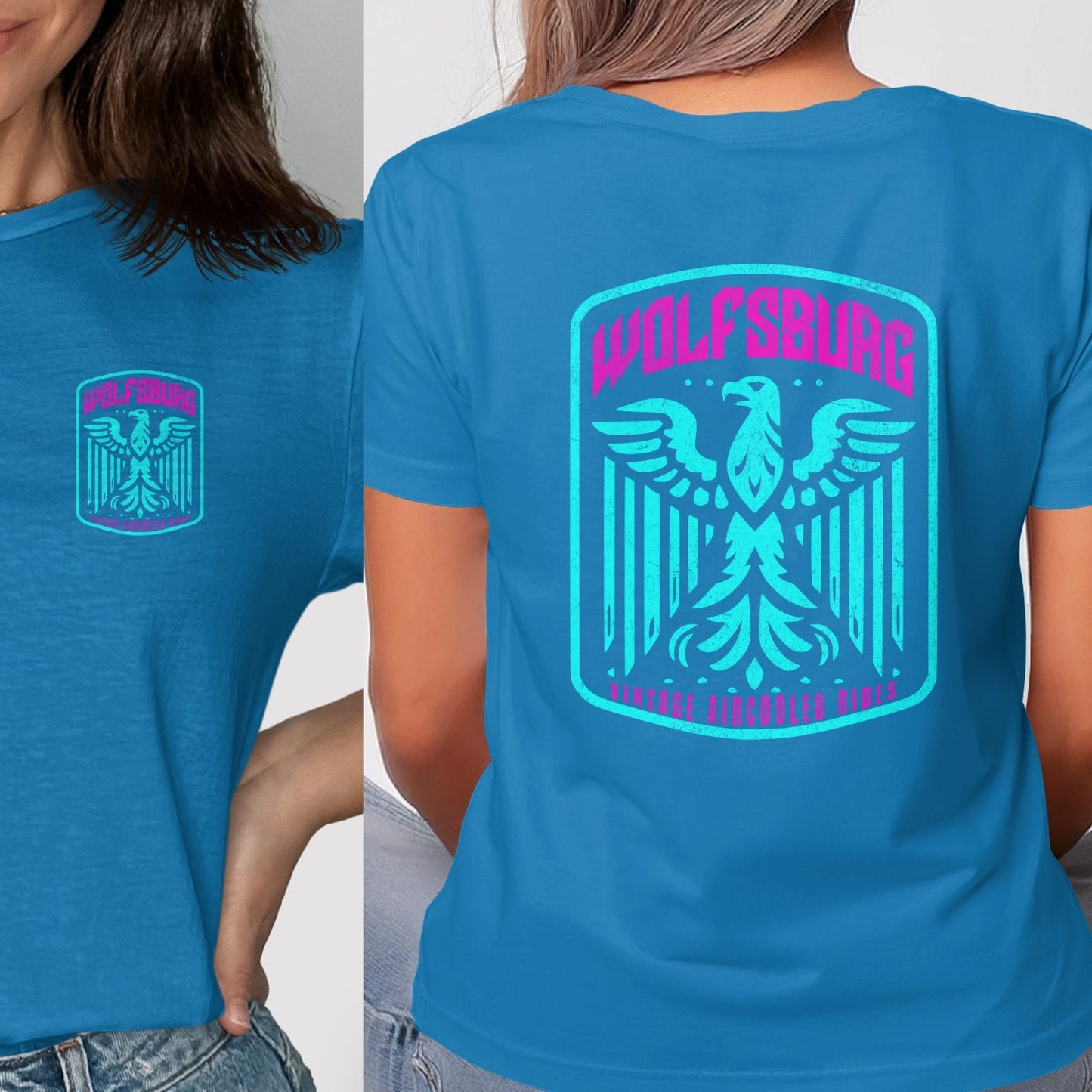 Wolfsburg Heritage Blue Comfort Tee Shirt product