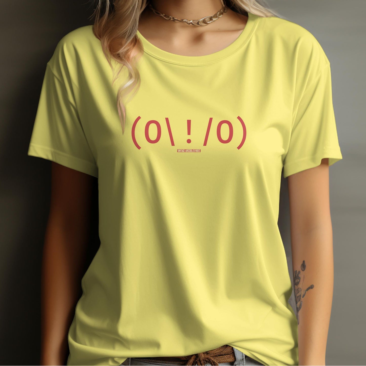 Surprise Happy Face Emoji Design T-shirt product type