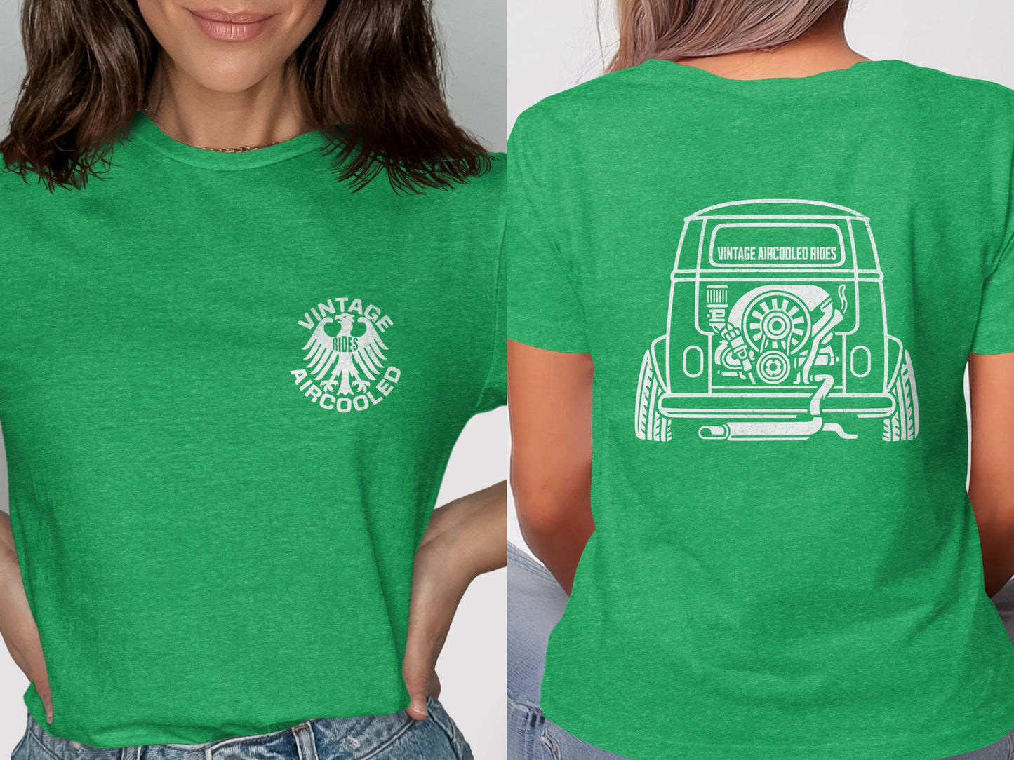 Vintage Aircooled Rides Graphic Tee product type