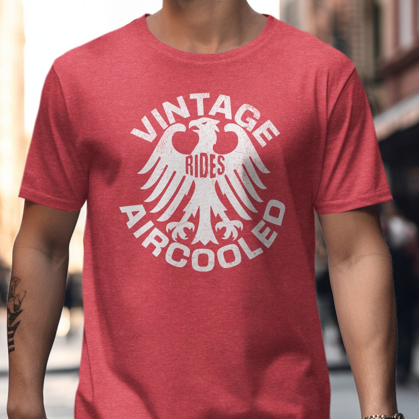 Vintage Rides Aircooled Eagle Graphic T-shirt product type