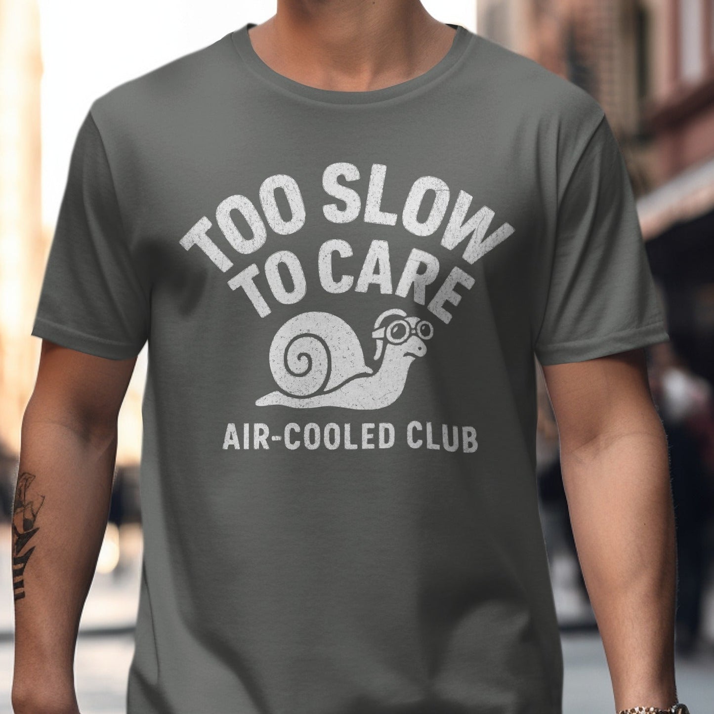 Too Slow To Care Air-Cooled Club T-shirt product
