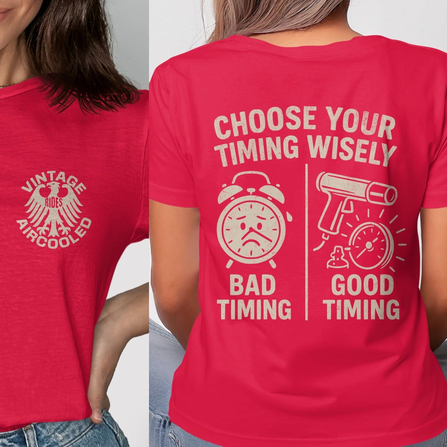 Choose Your Timing Wisely Printed T-Shirt product
